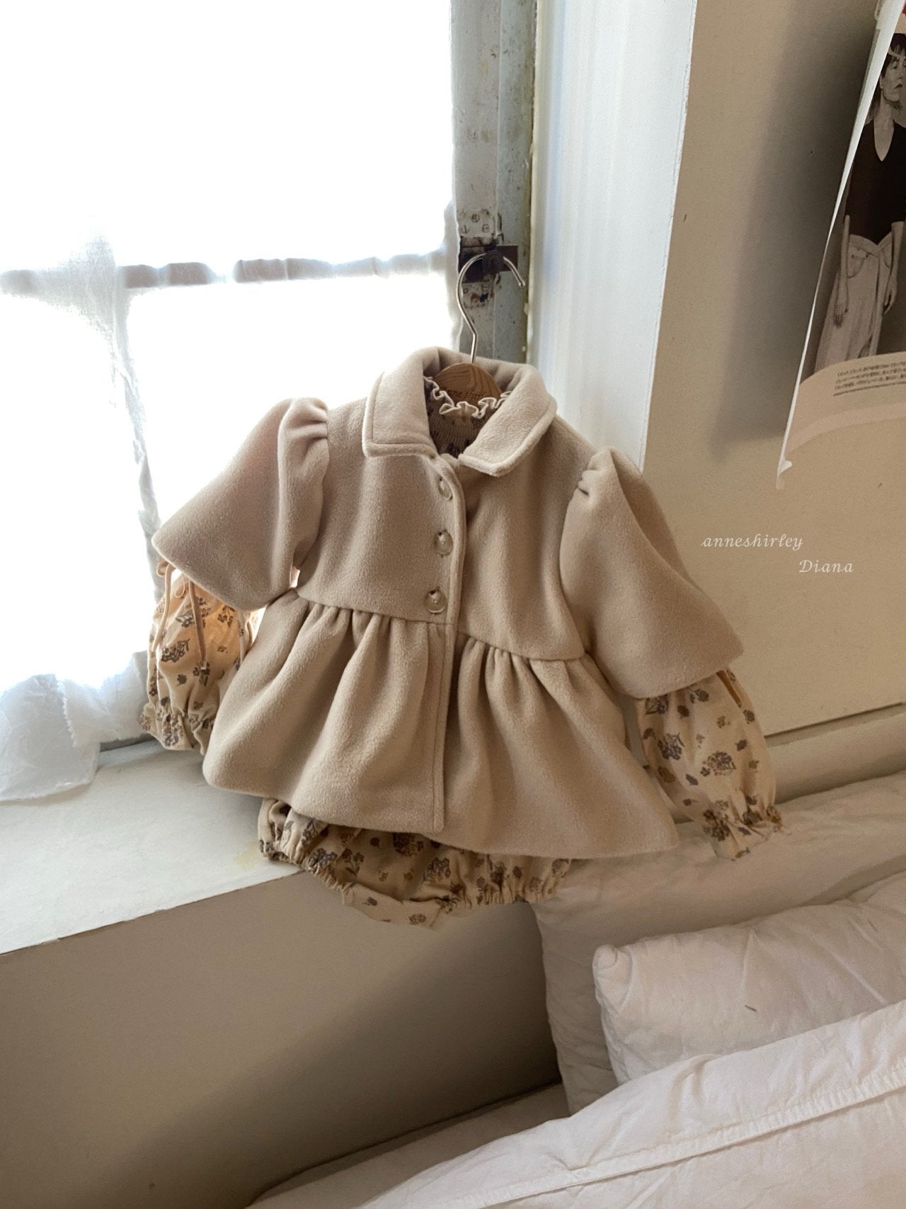 Isabella smock rompers