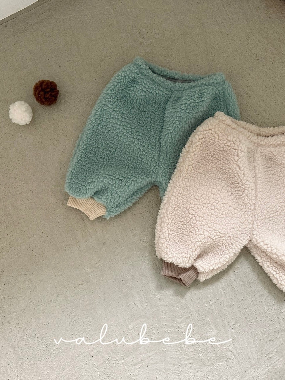 Fluffy jogger pants (baby&kids)