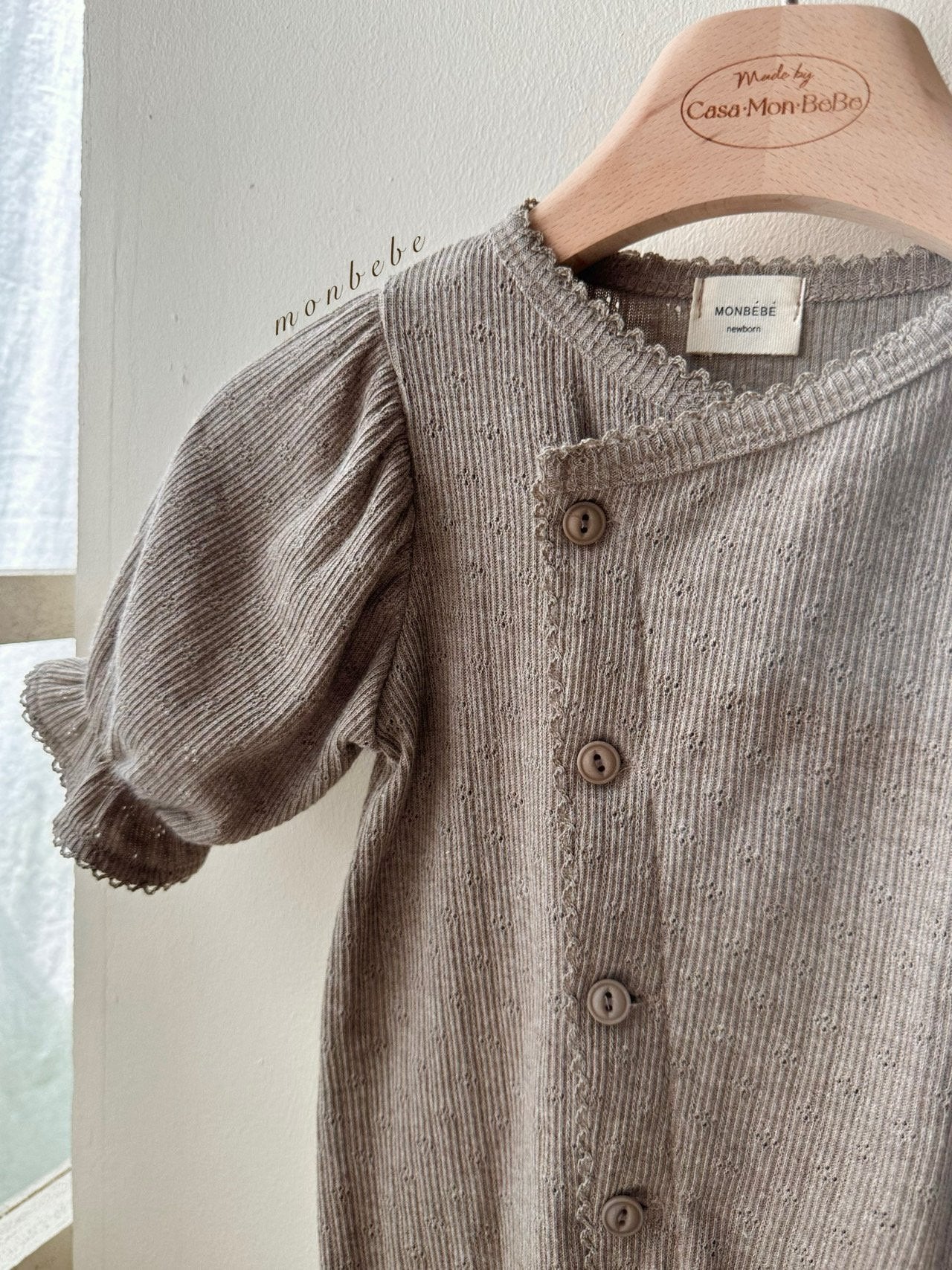 Selina newborn rompers