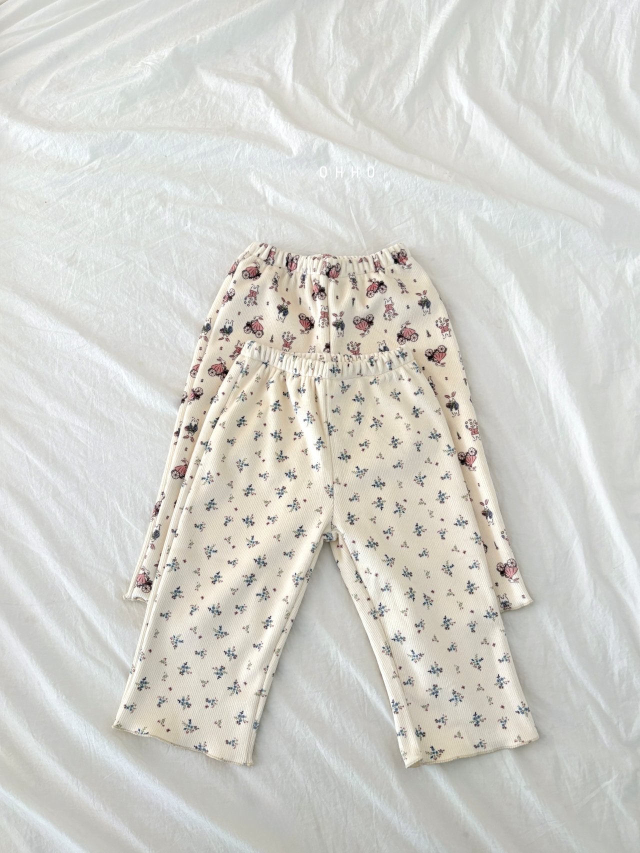 Petit velour pants