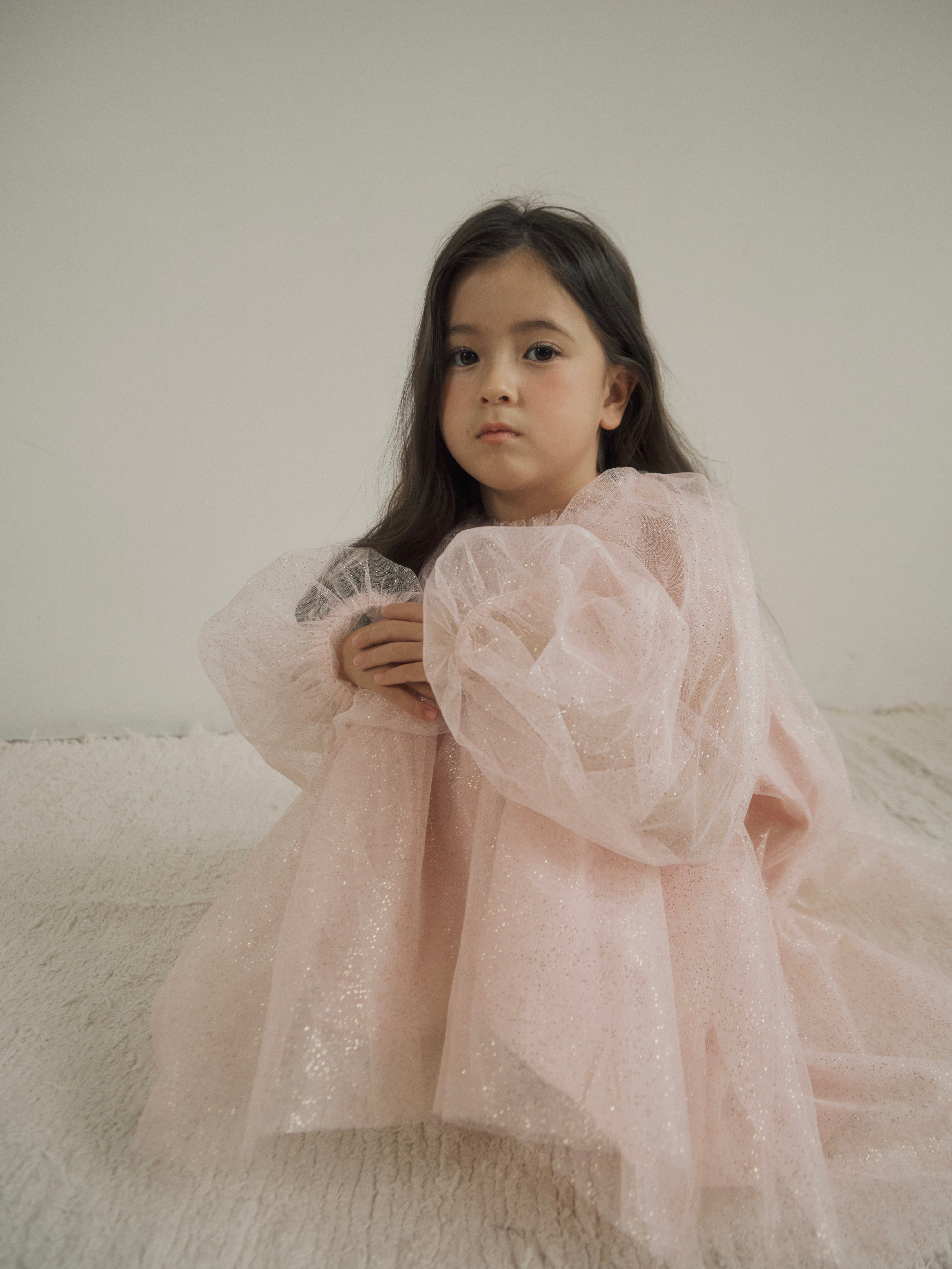 Special tulle dress (pink)