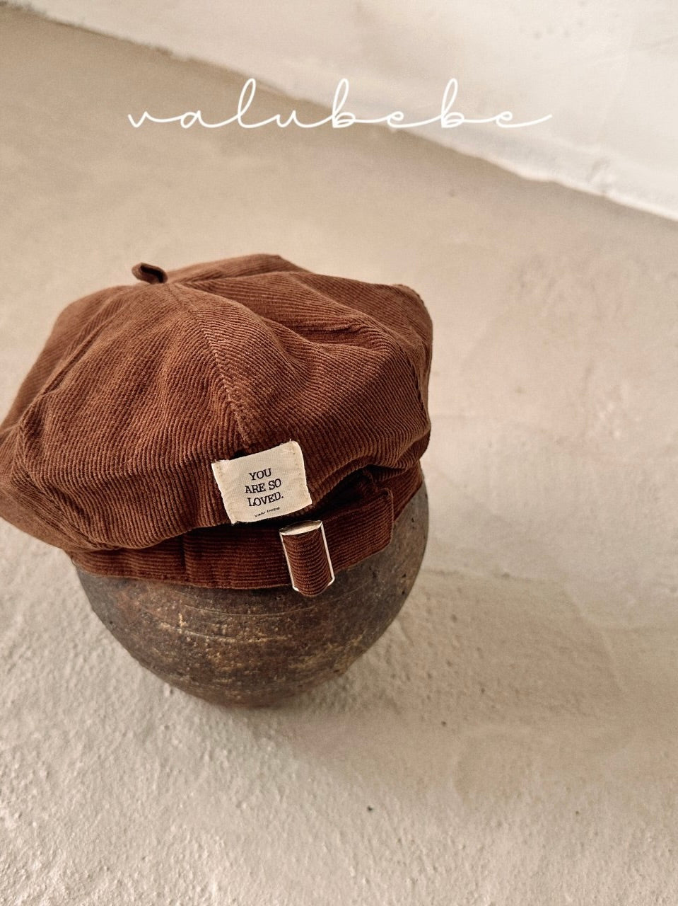 Roman corduroy beret (baby)