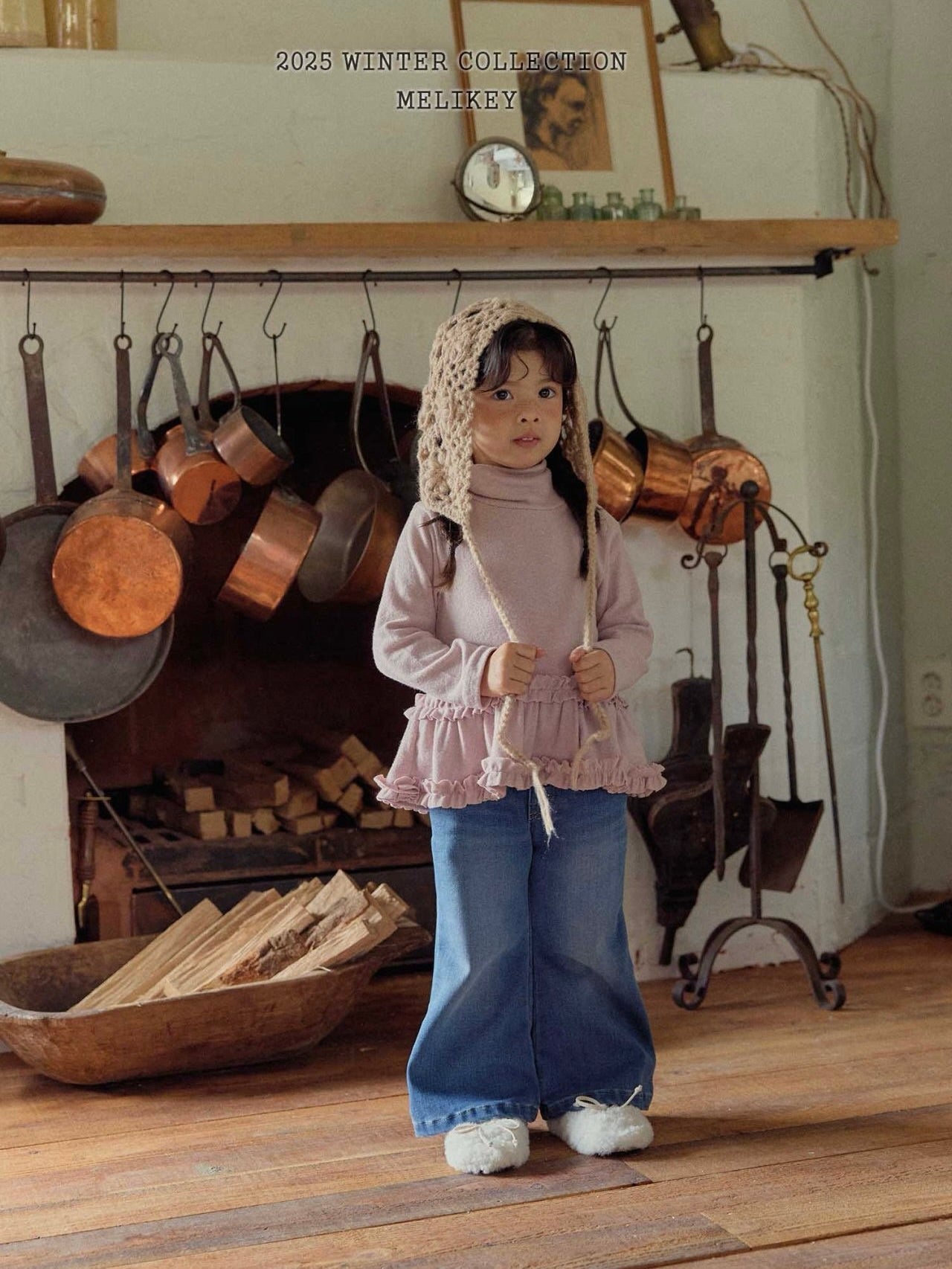 Tutu frill turtle neck T