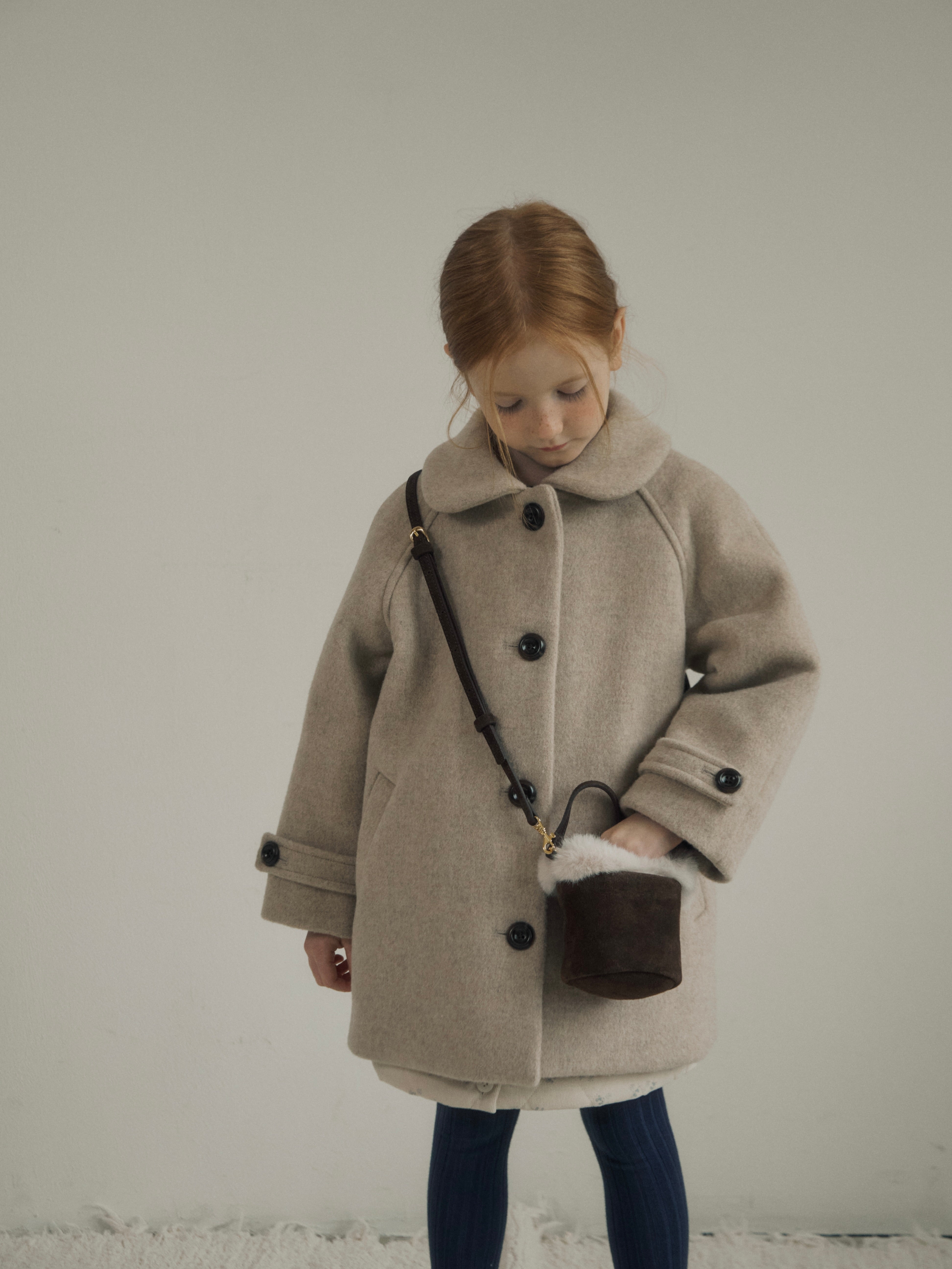 Noa wool coat (beige)
