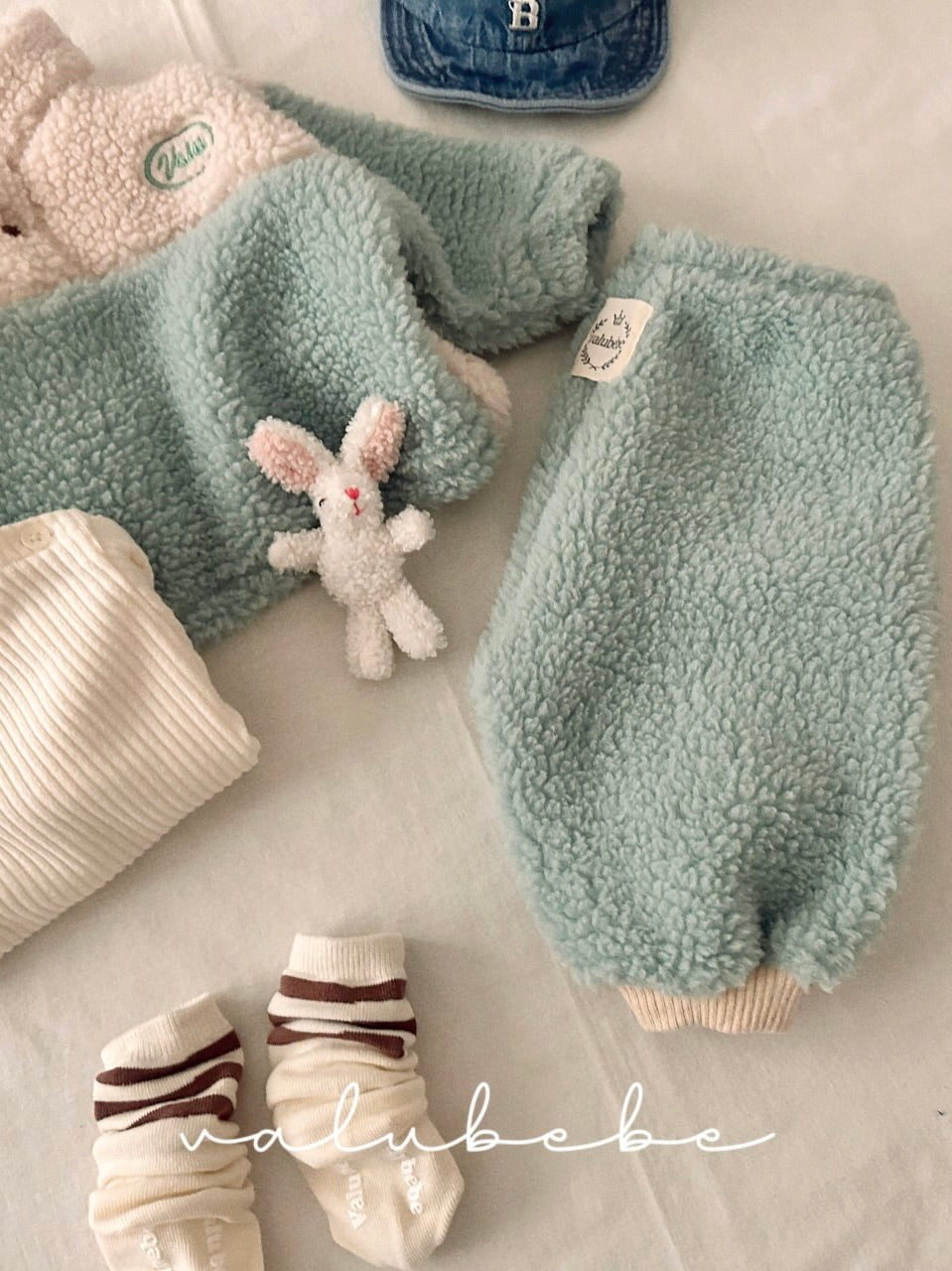 Fluffy button jumper (baby&kids)