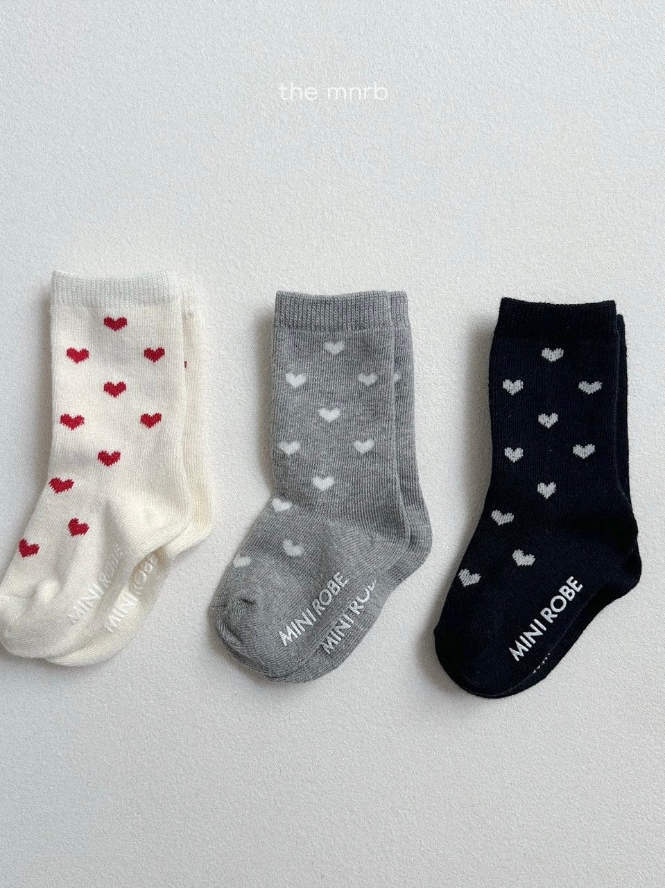 Heart socks set