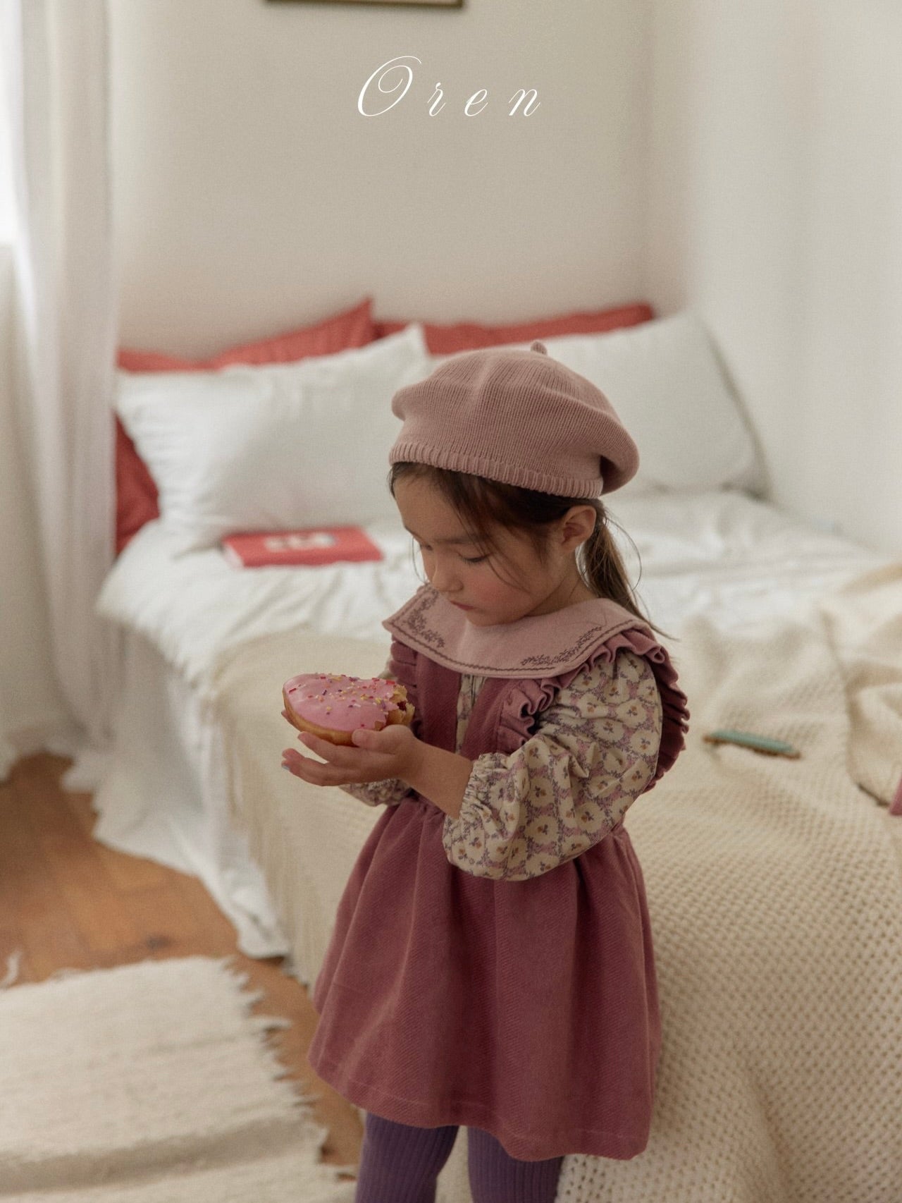 Nanette embroidered collar blouse