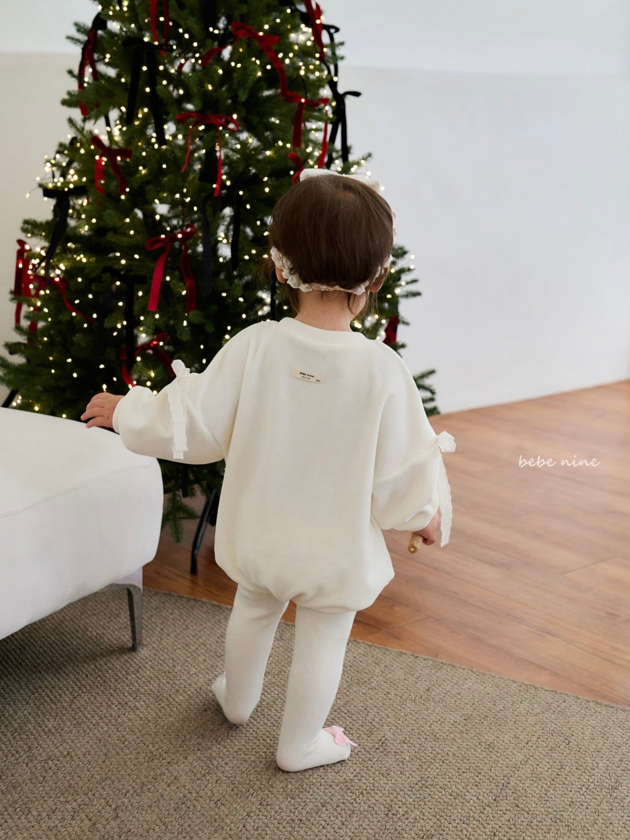 Rabbit Ribbon Rompers