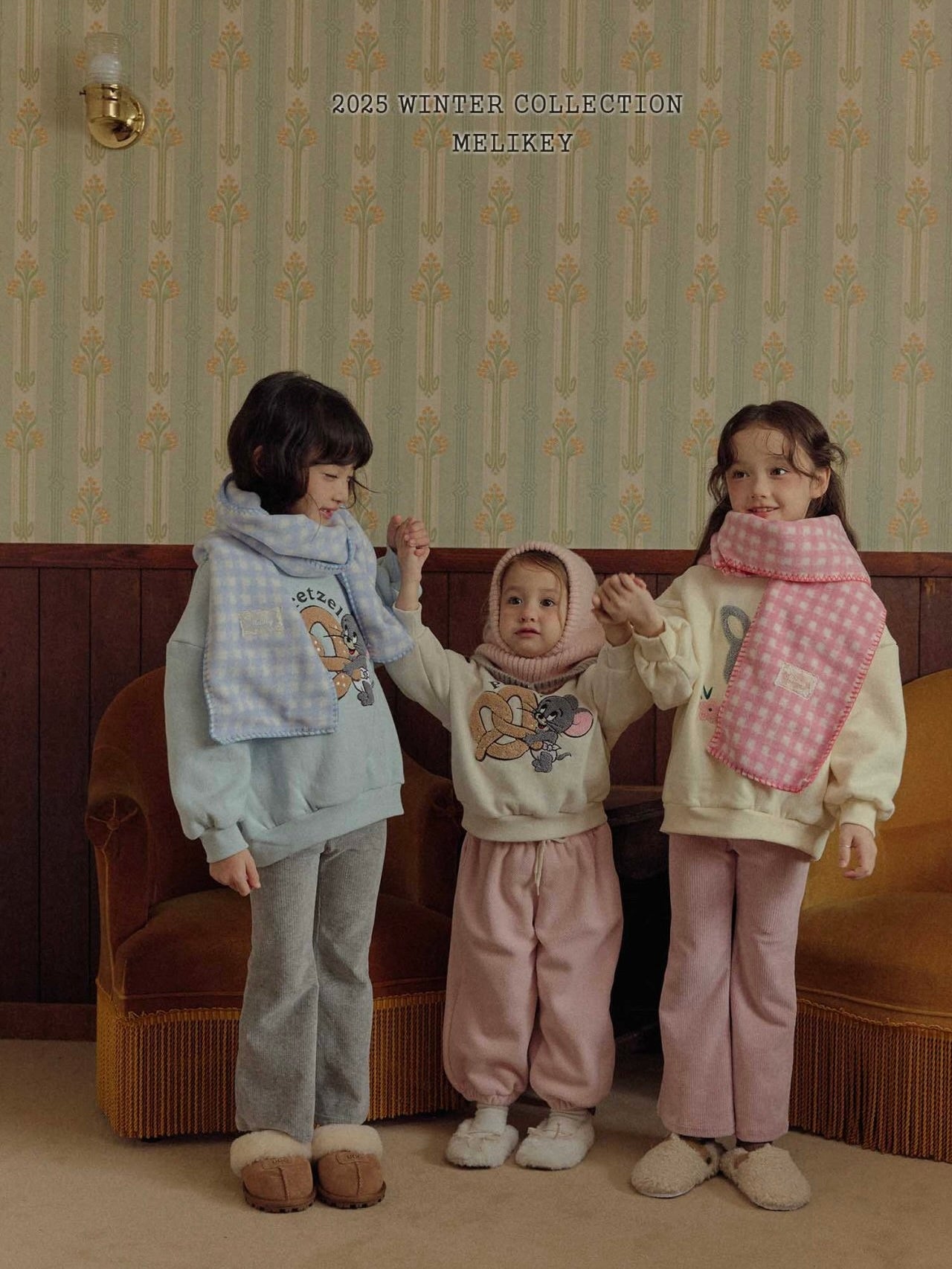 Fleece check muffler