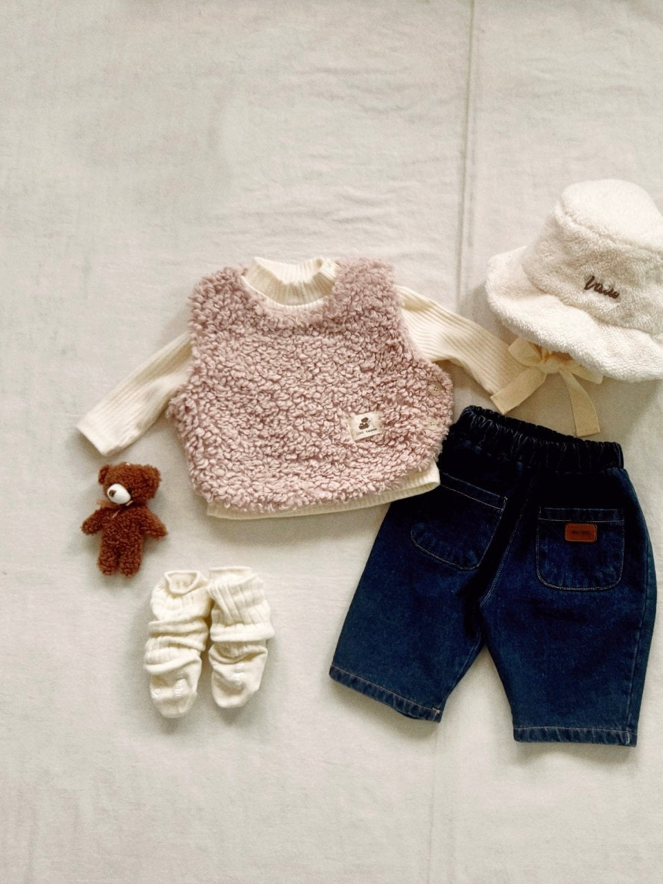 Baby lamb vest (baby)