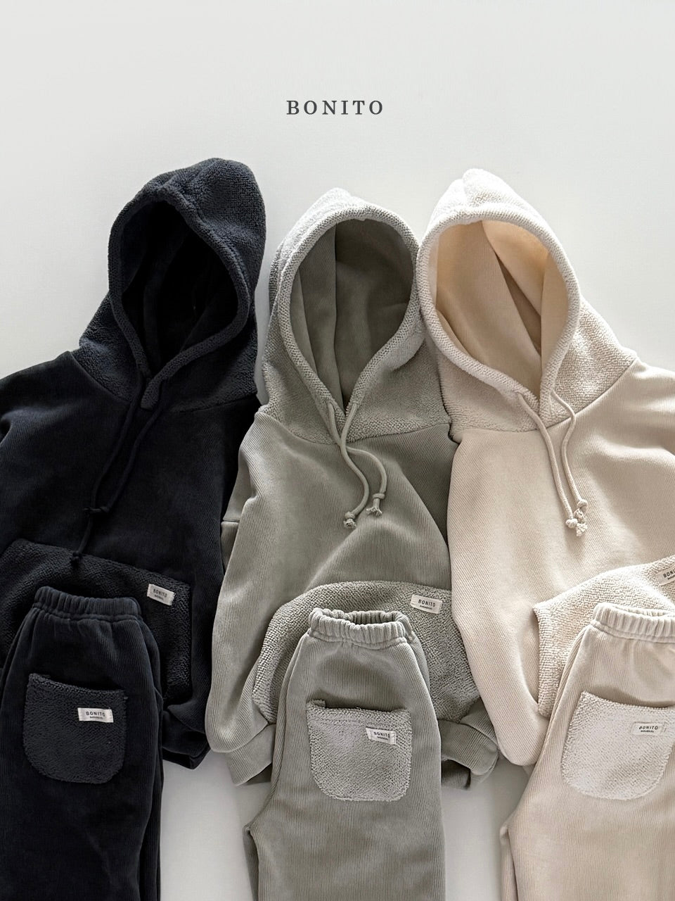 Soft hoodie set