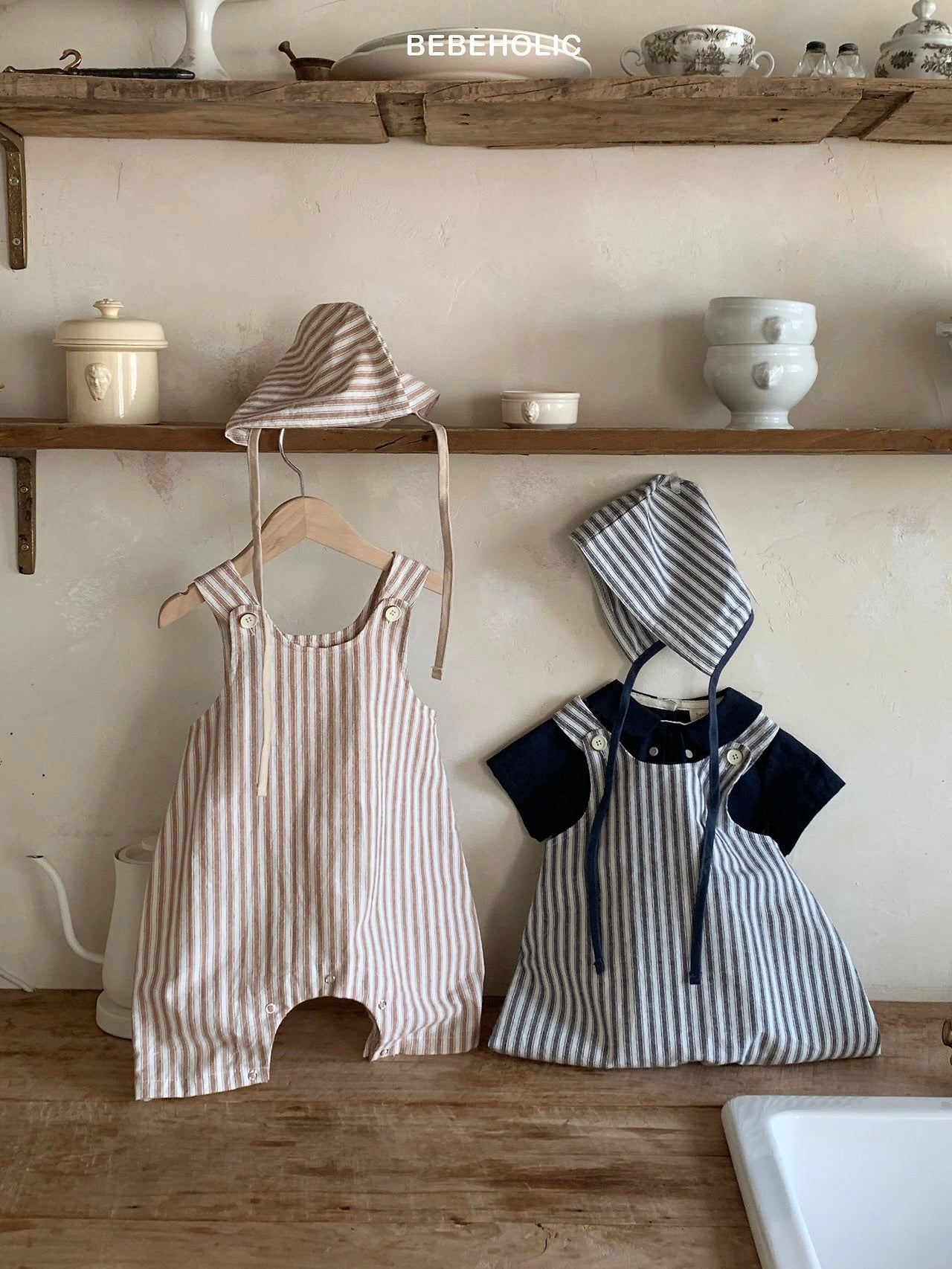 Marine overall set (with bonnet)