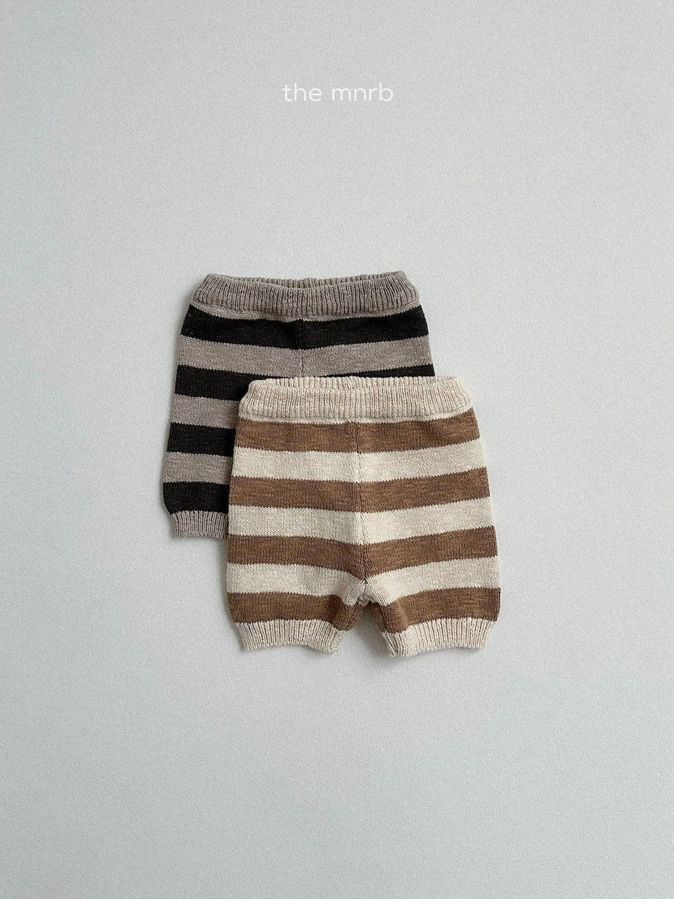 Striped knit pants