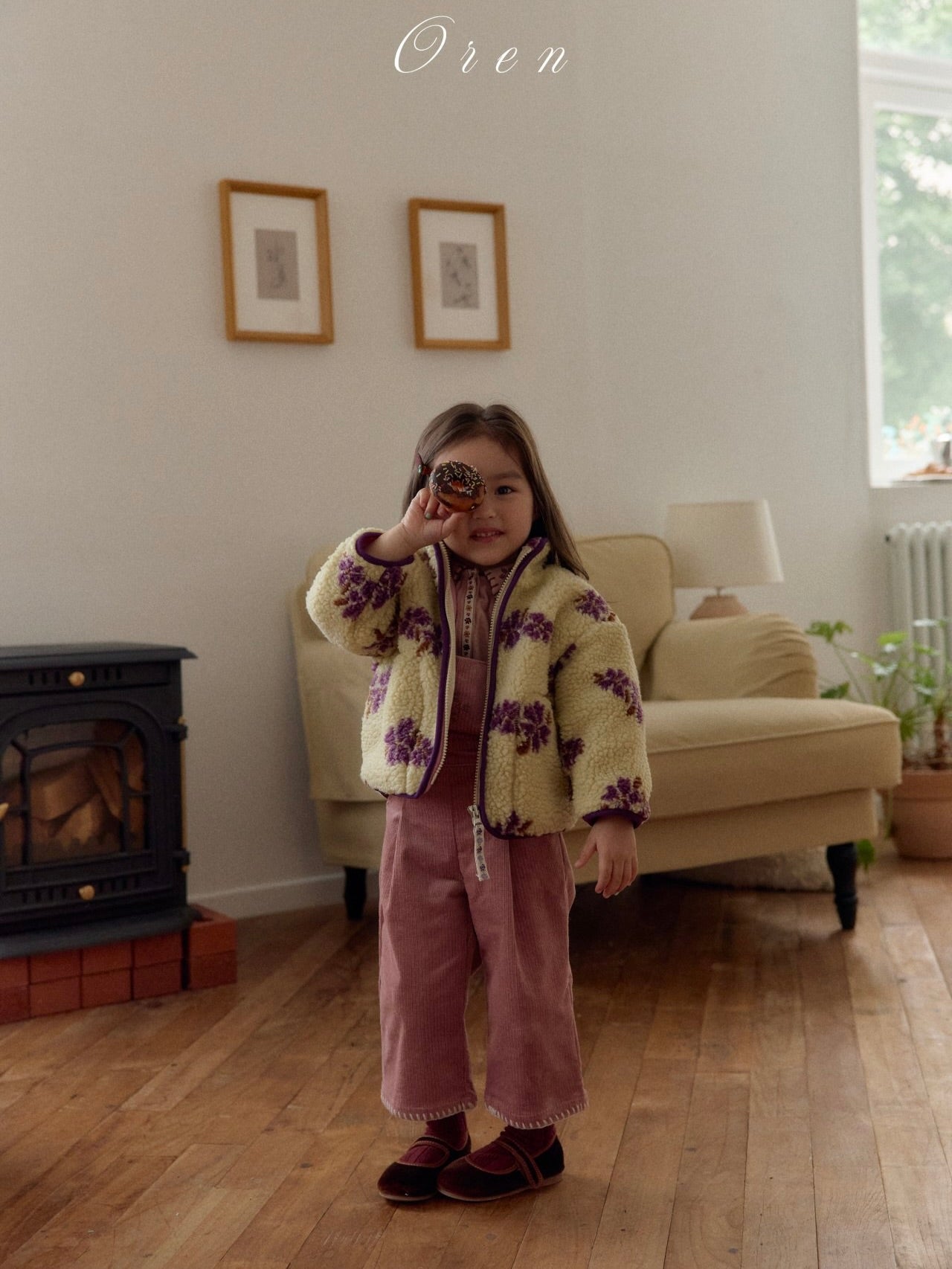 Melo flower boa jumper