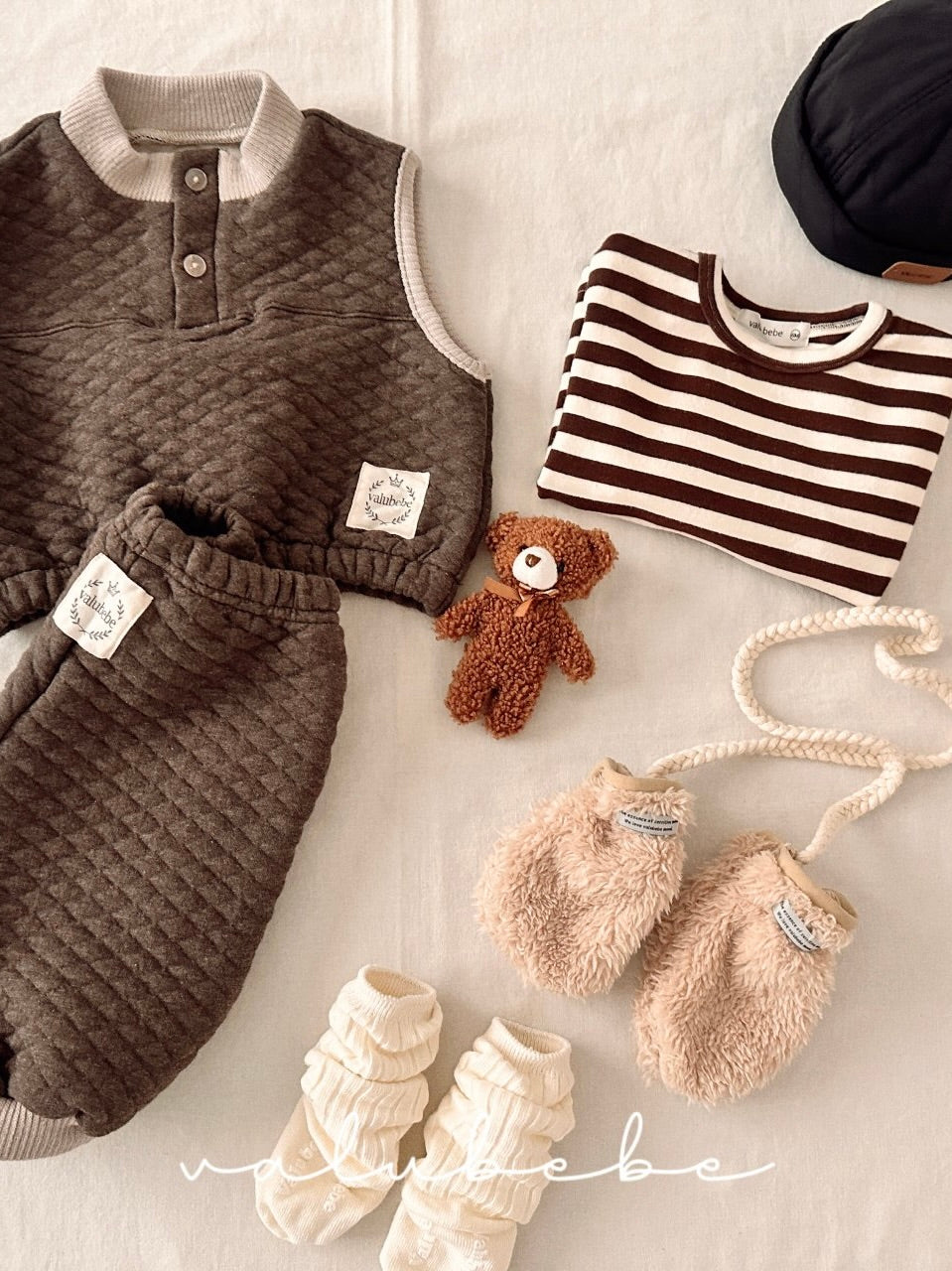 Stripe fluffy T (baby & kids)