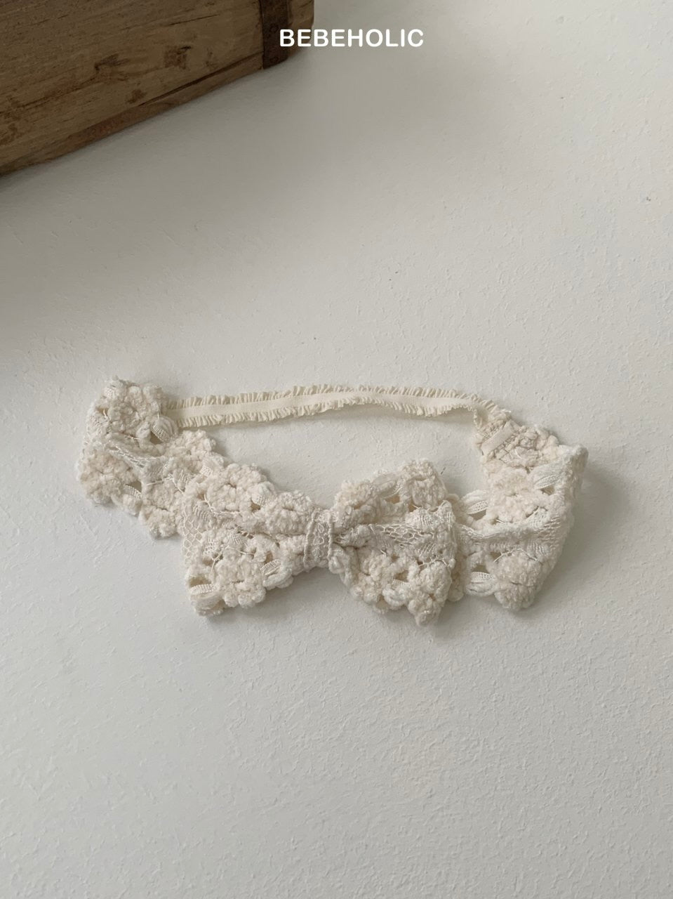 Milk ribbon hairband