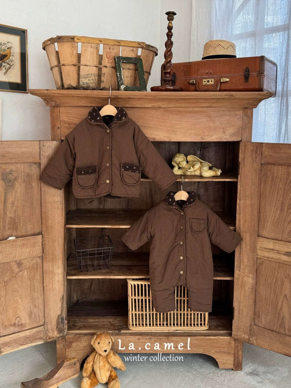 Brownie reversible padding jacket