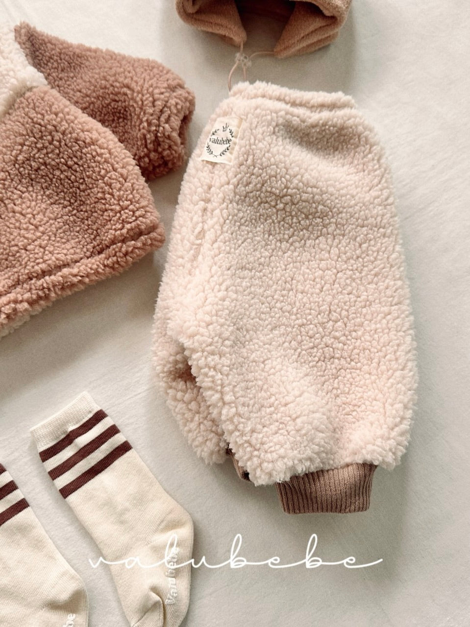 Fluffy jogger pants (baby&kids)