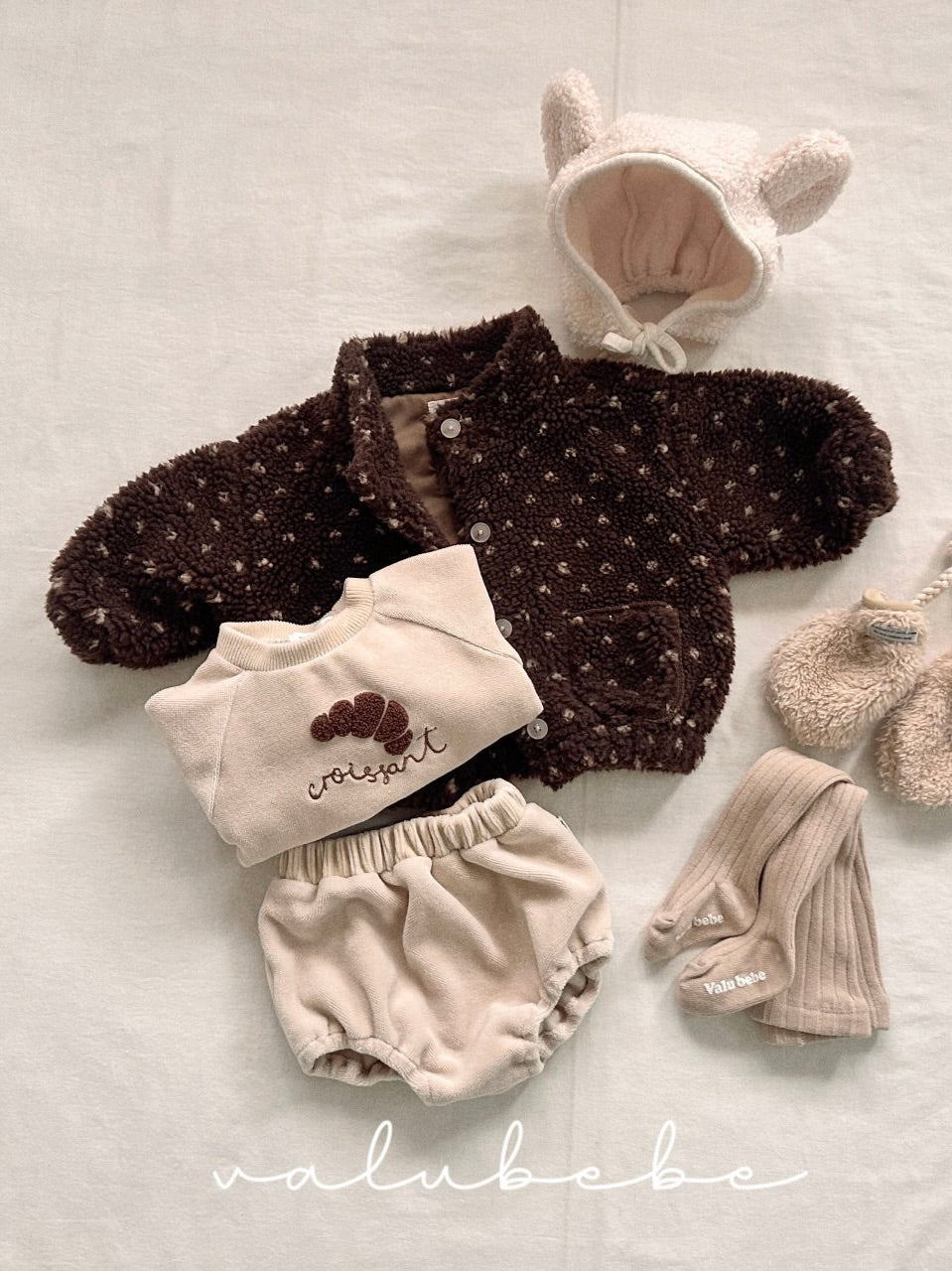 Fluffy velour bloomer (baby)