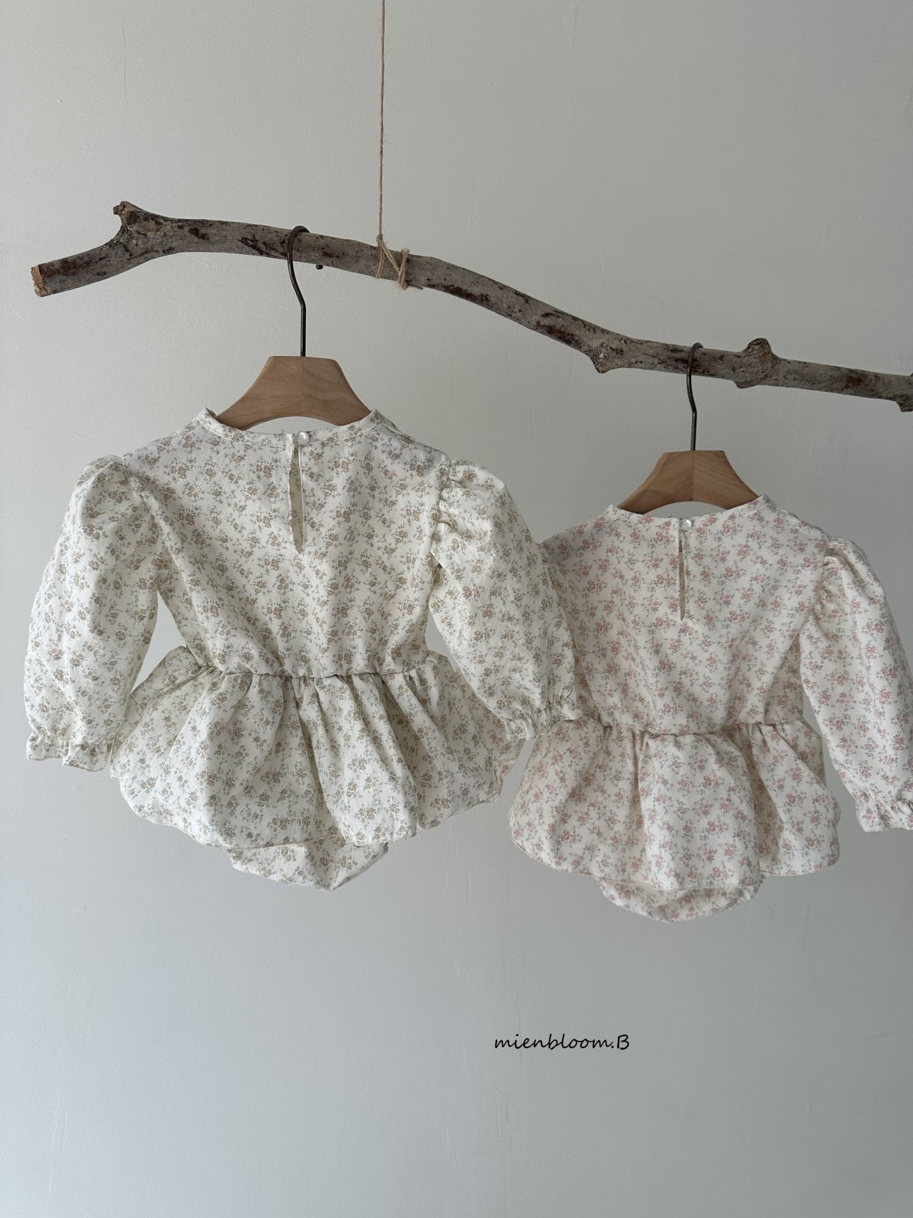 Elegant floral rompers