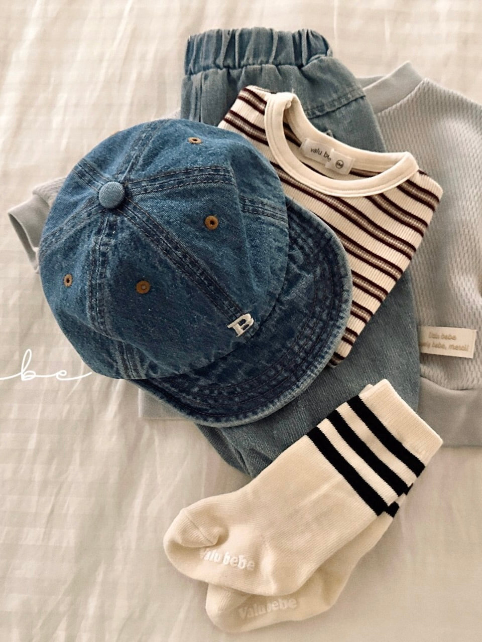 Rosé striped T shirt