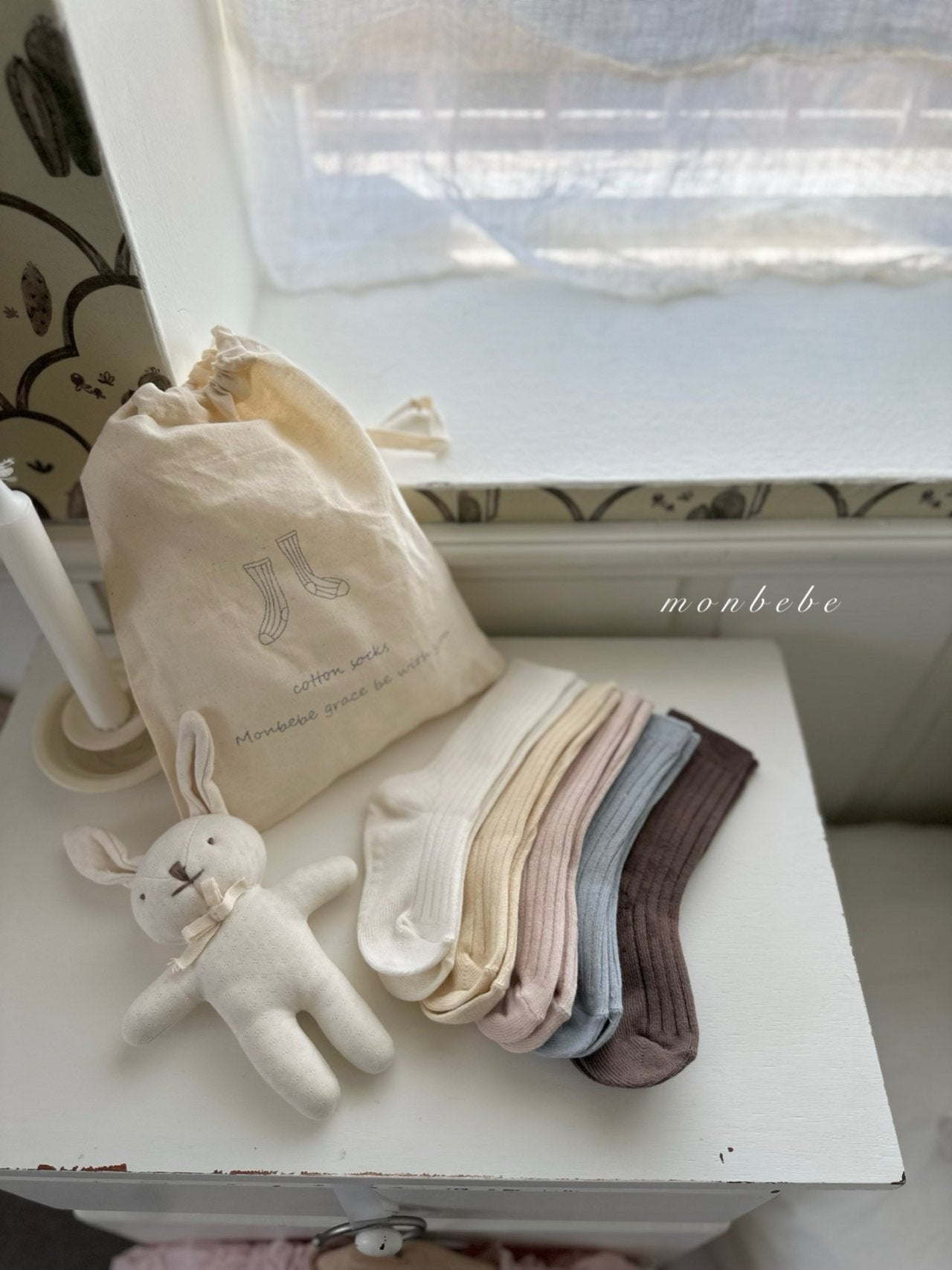 Spring cotton socks set