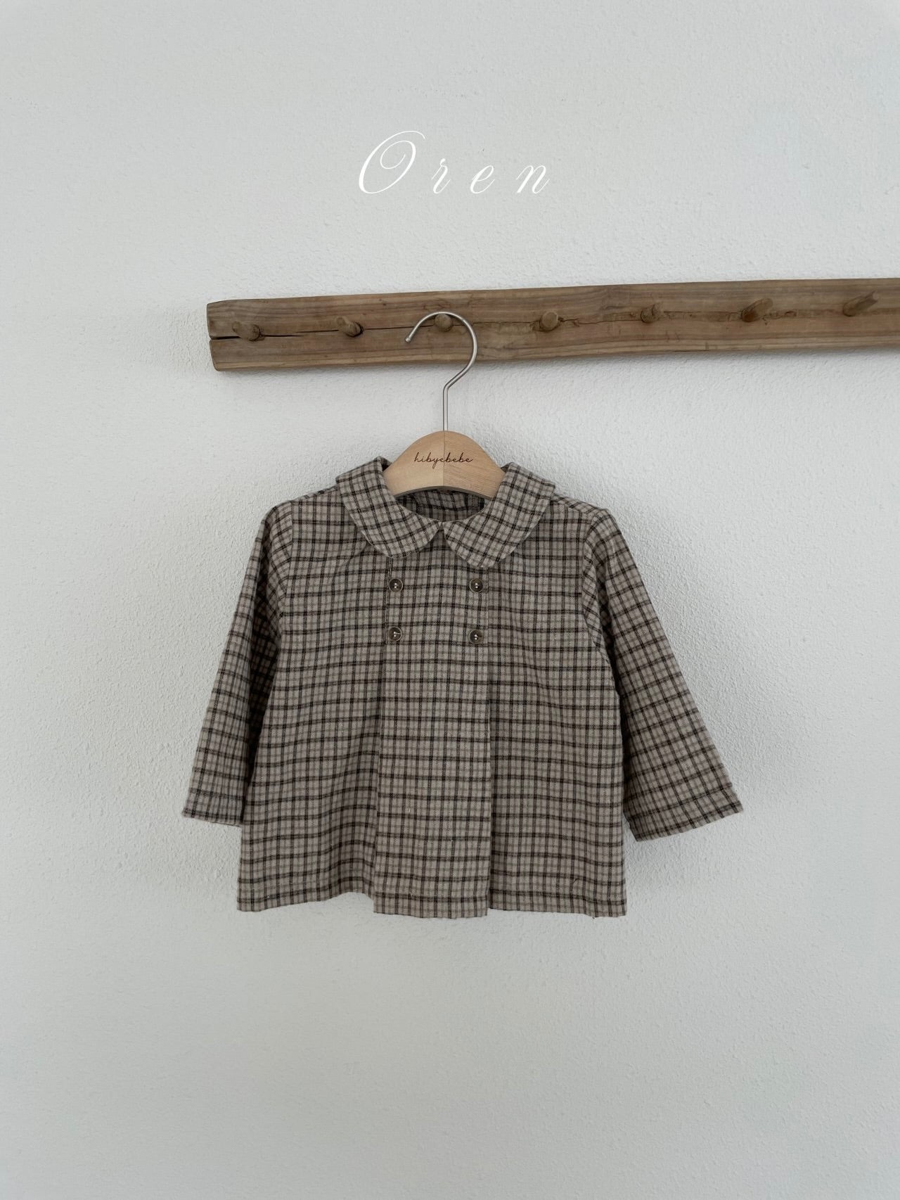 Brioche check shirt