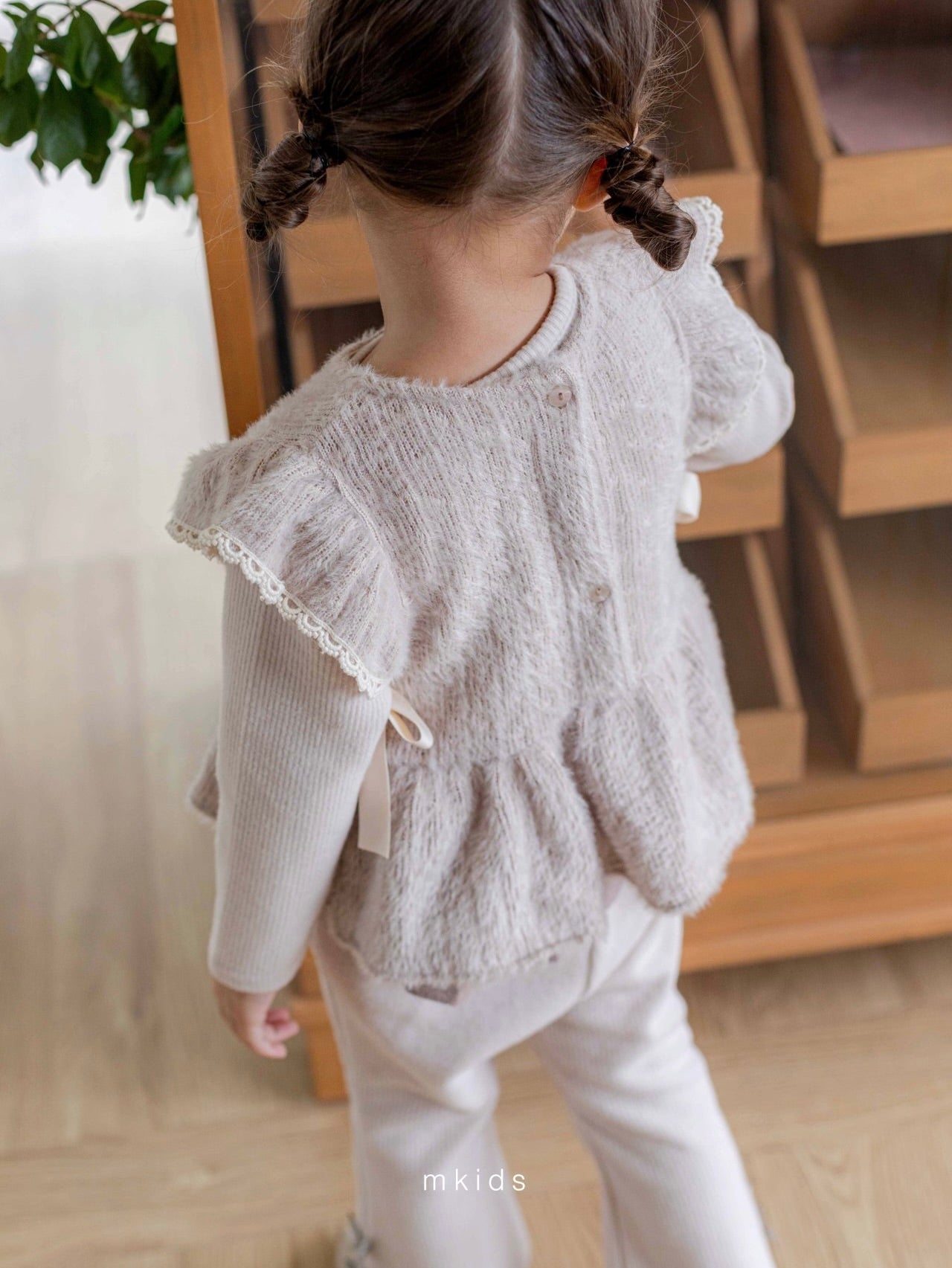 Fluffy Ruffle Bustier