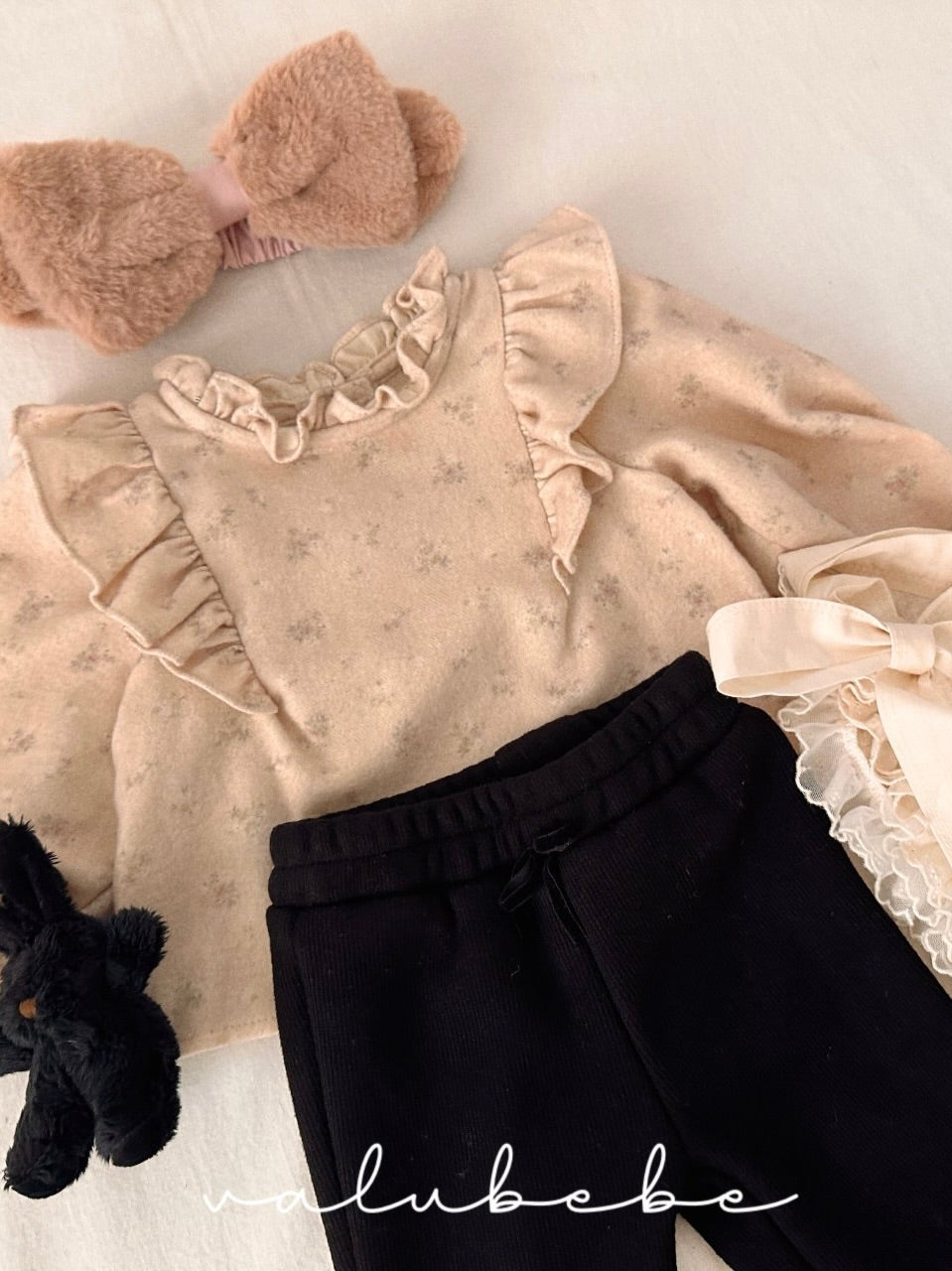 Frill bootcut pants (baby)