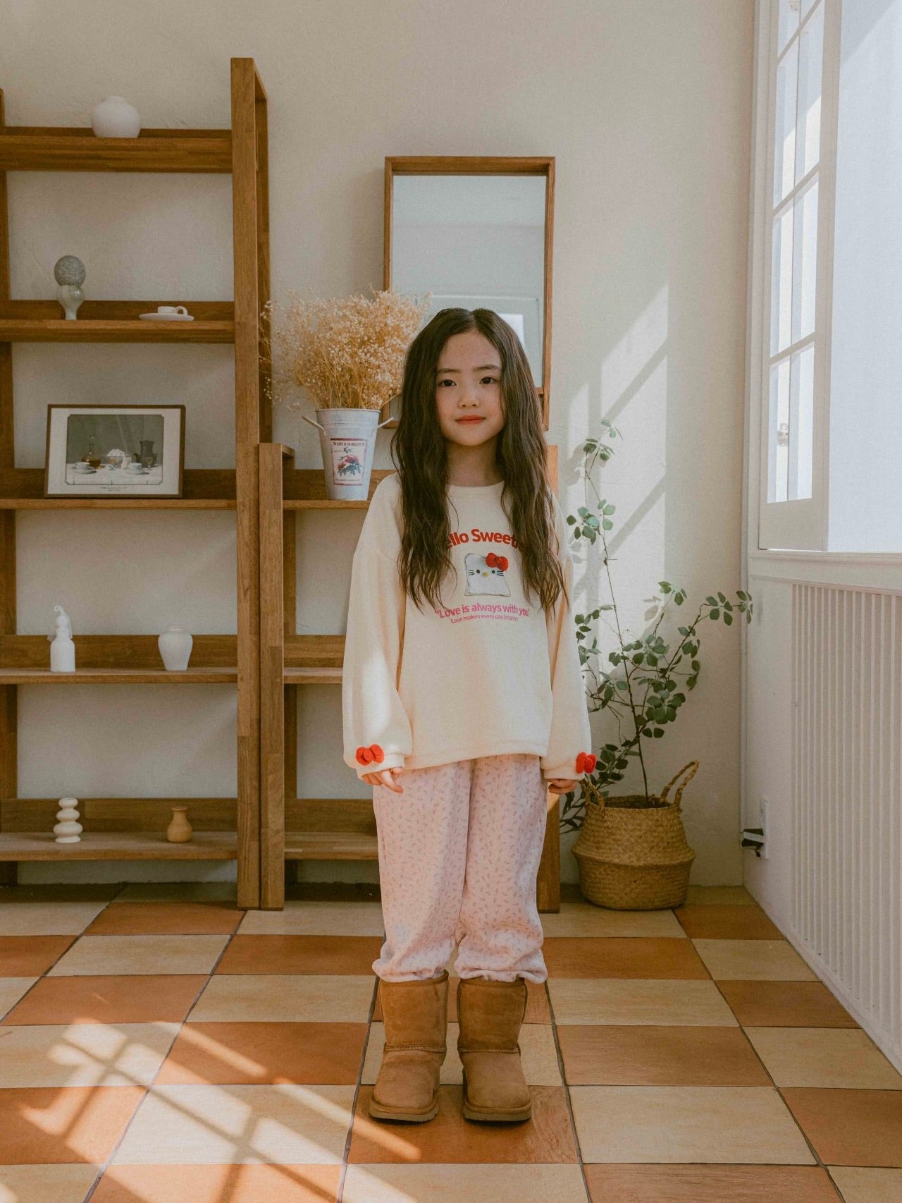 Sweetie ribbon sweatshirt