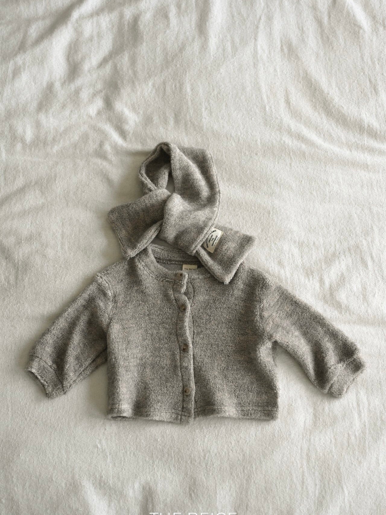 Knit cardigan (knit muffler)