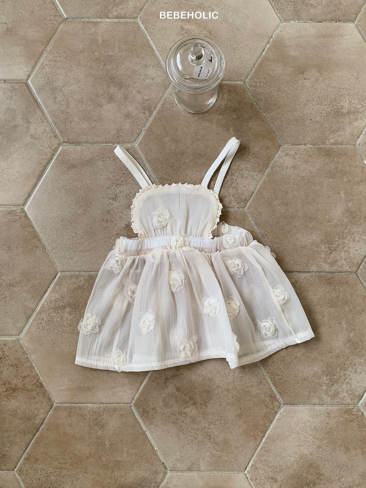 Rose apron skirt