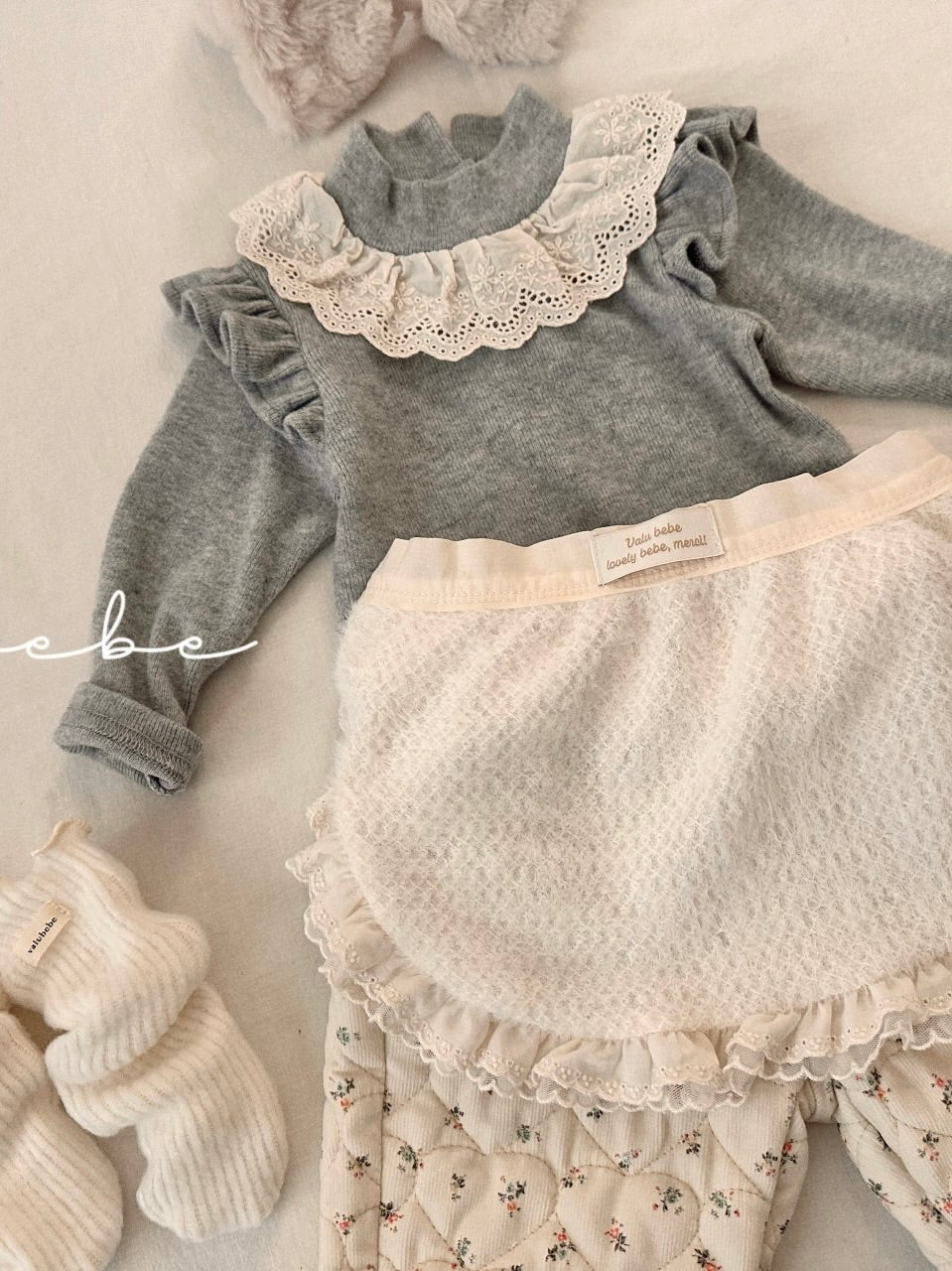 Coco shirring wing T (baby)