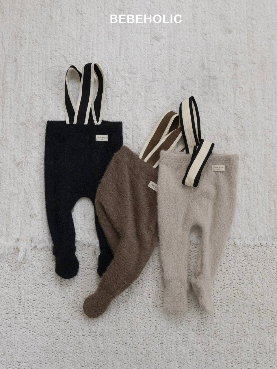 Angora footed leggings