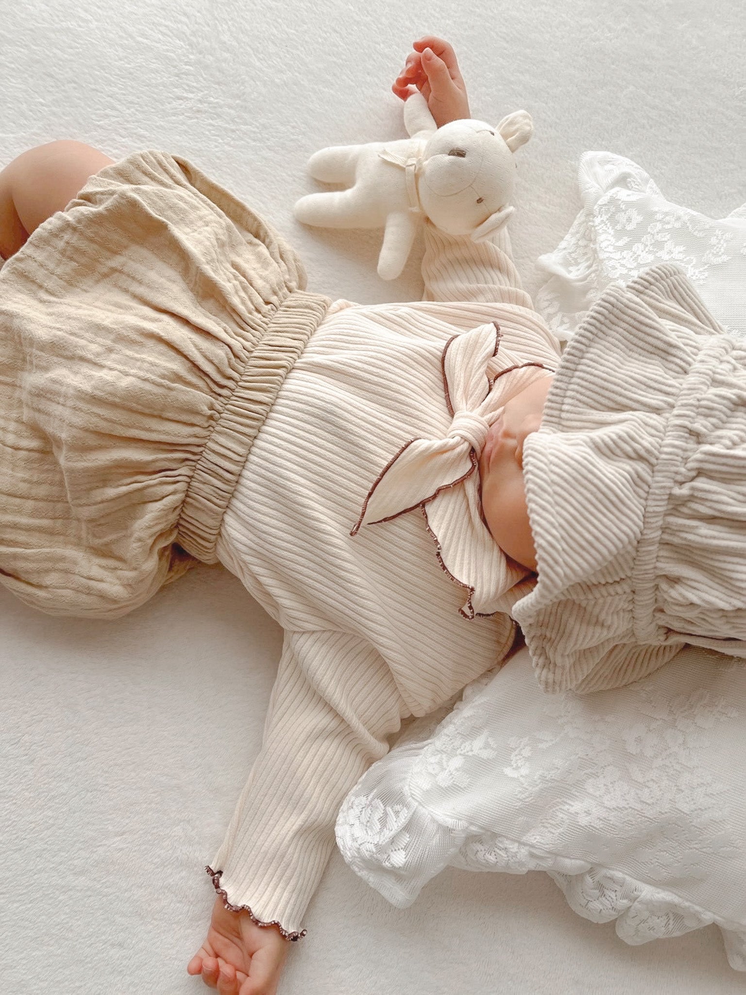 Mellow scarf rompers