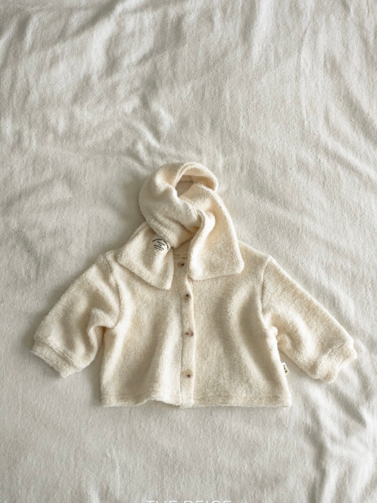 Knit cardigan (knit muffler)