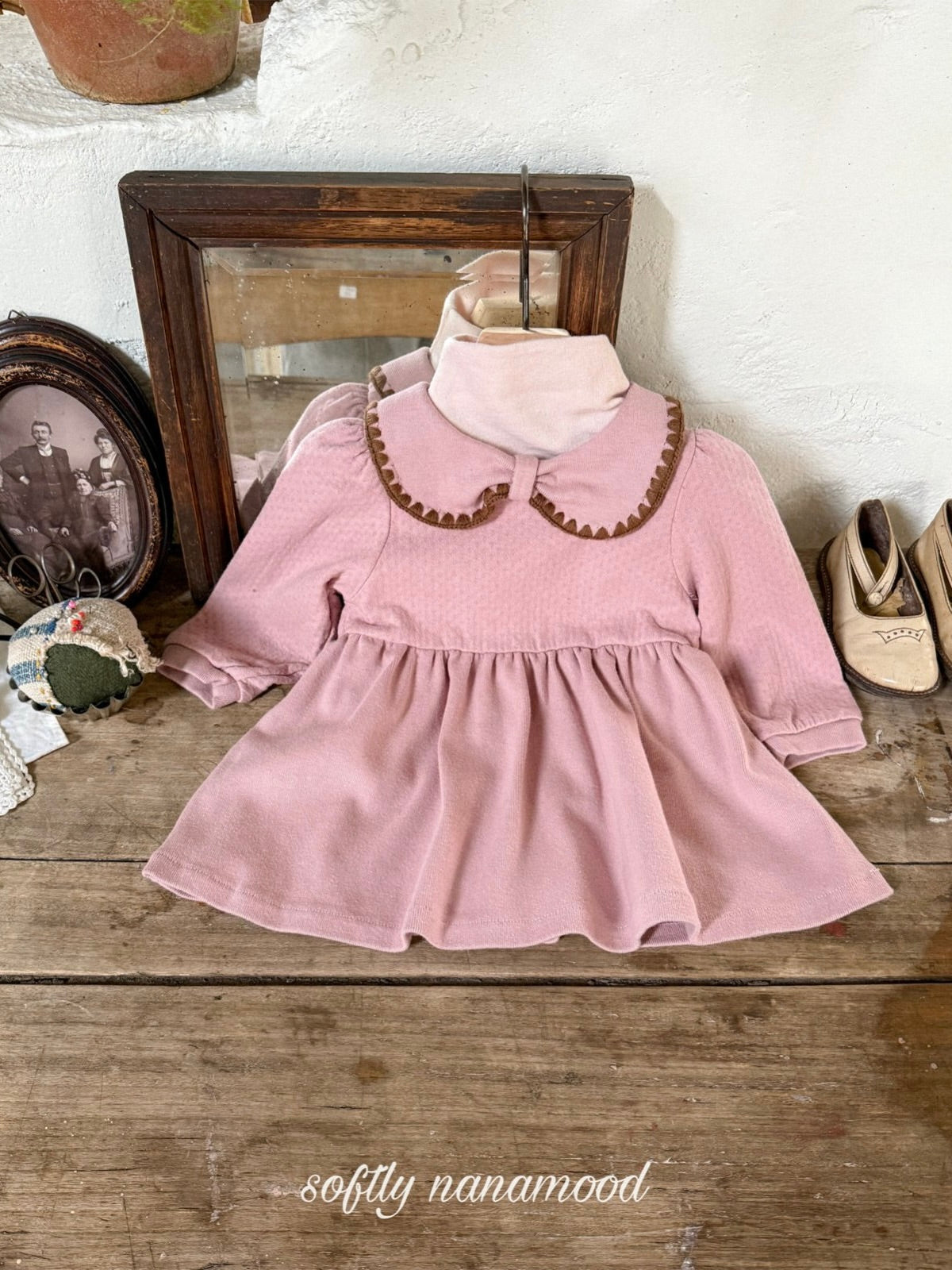 Bebe rosy ribbon one piece