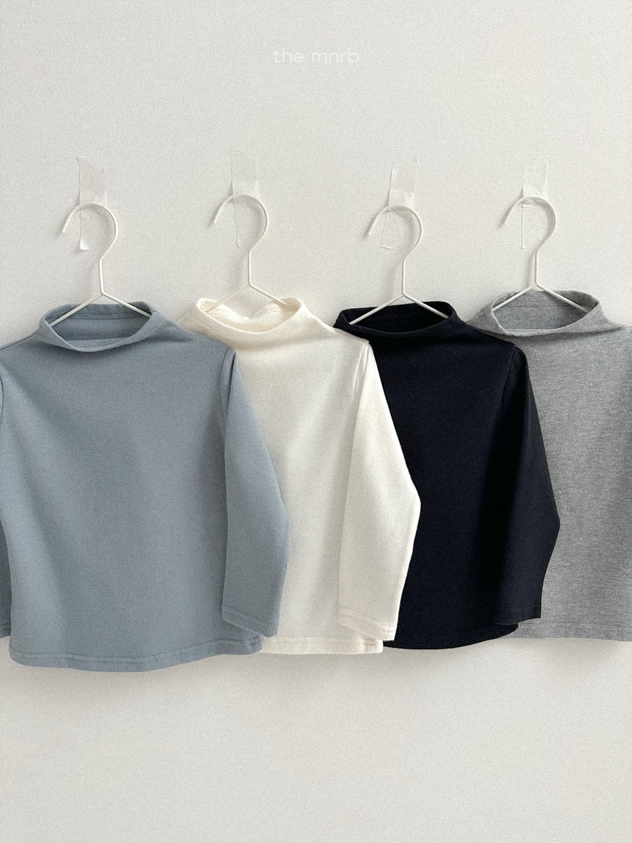 Peach warm half turtleneck T