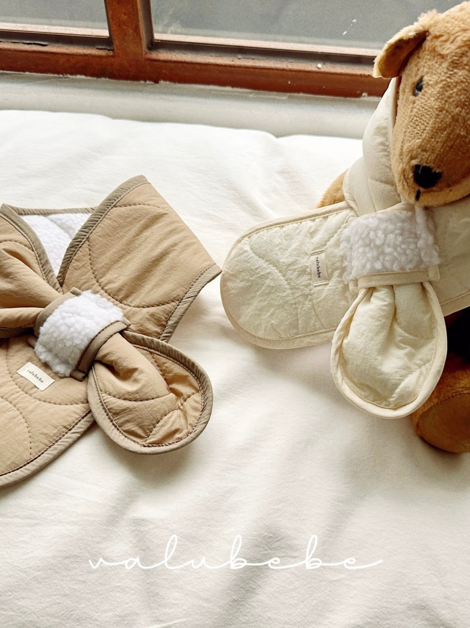 Warm quilted scarf (baby)