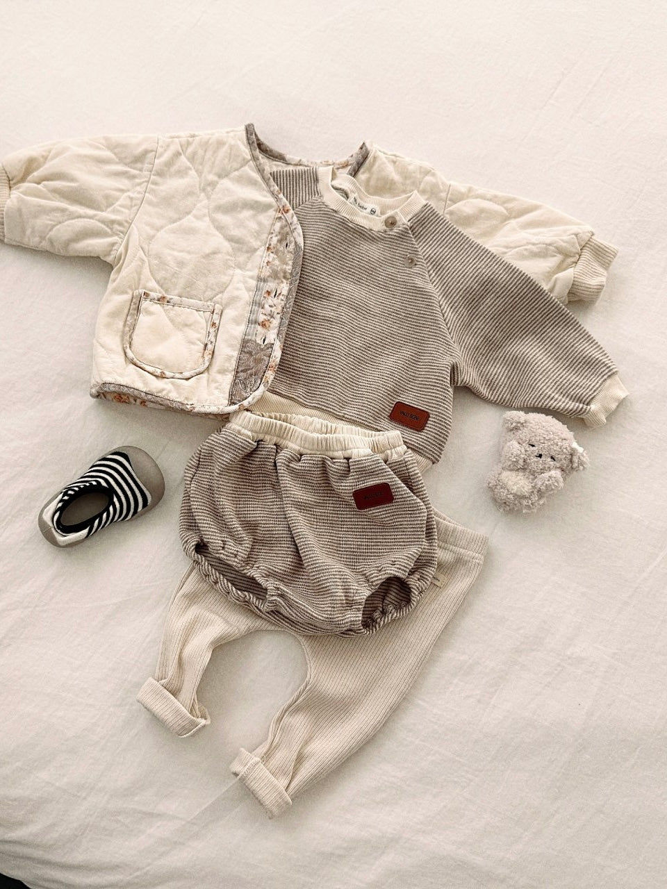 Stripe annie bloomer (baby)