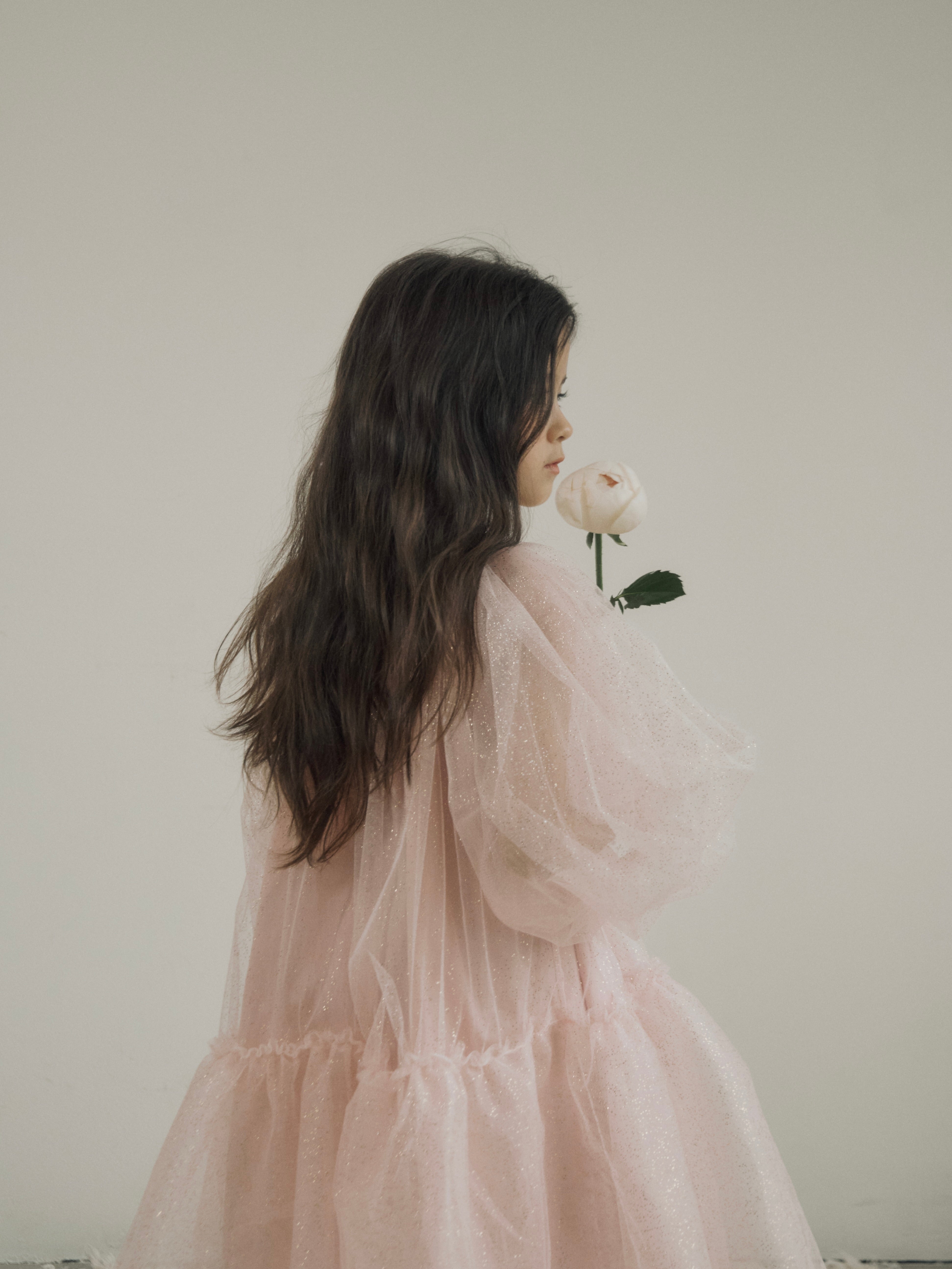 Special tulle dress (pink)