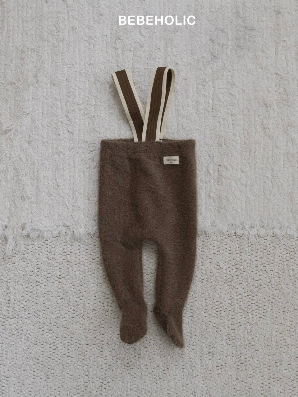 Angora footed leggings