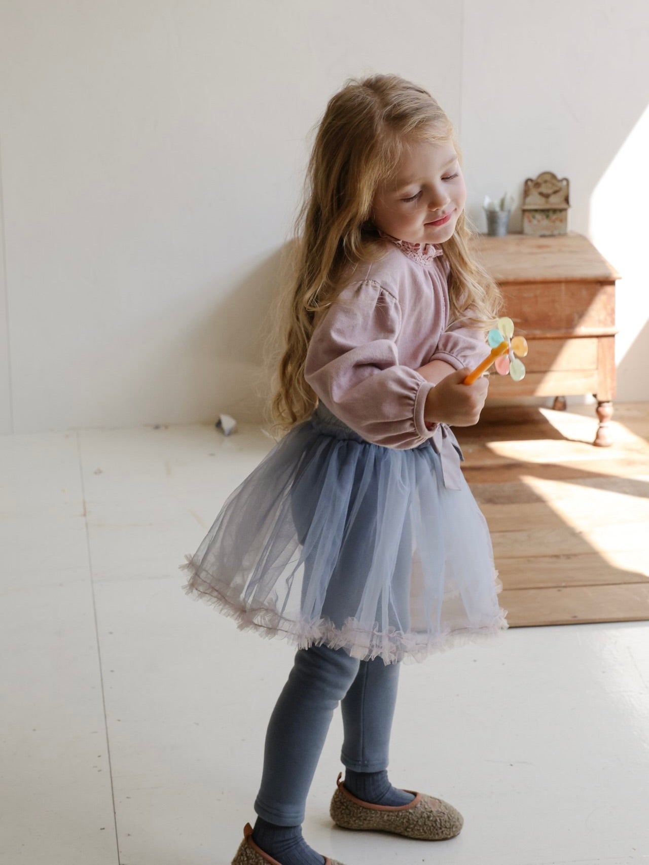 Lydia tulle leggings