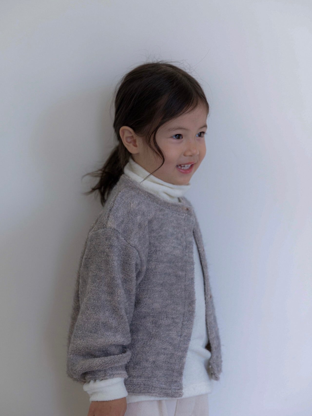 Knit cardigan (knit muffler)