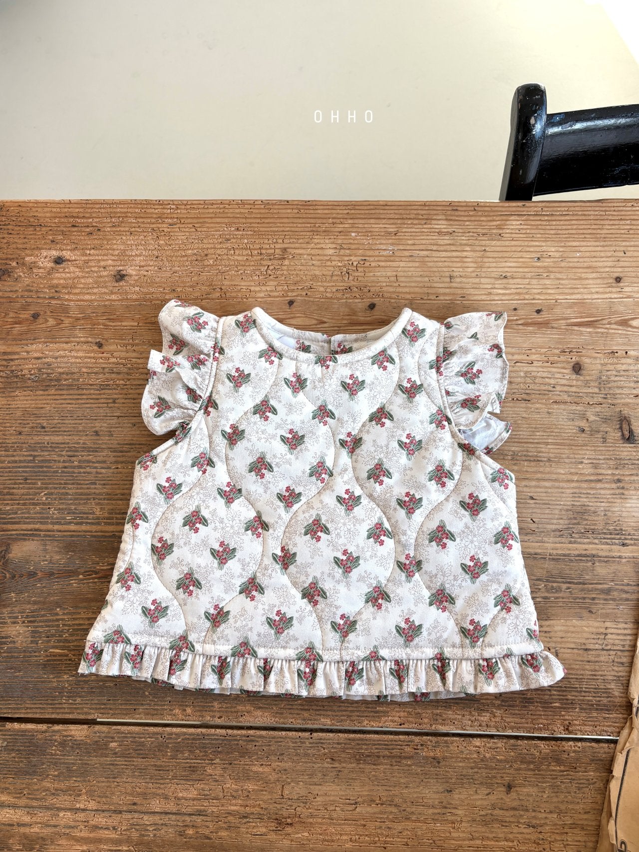 Snowberry quilted vest