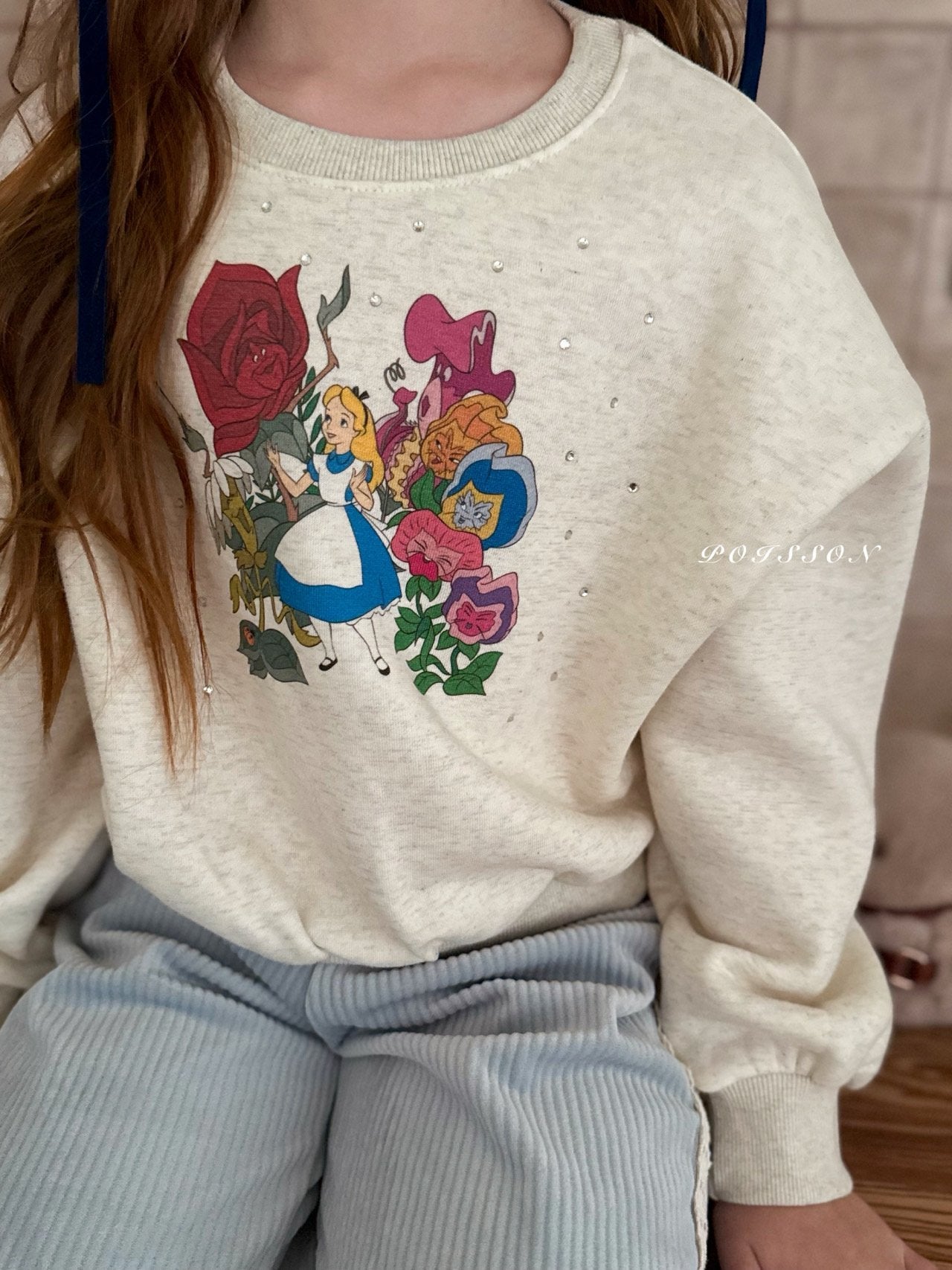 Flower Alice sweatshirt