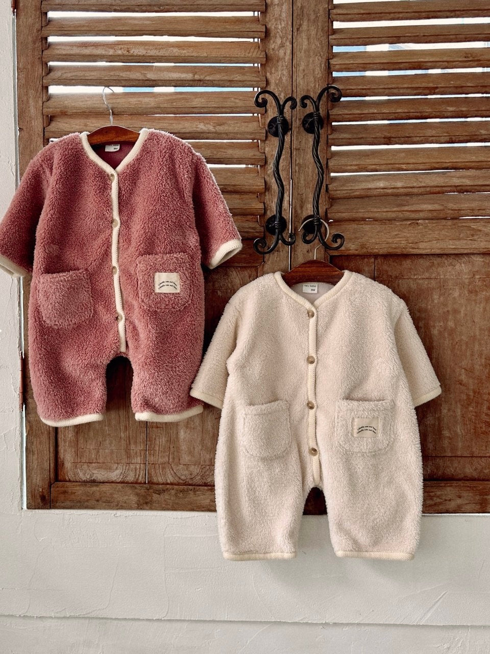 Pocket round coverall (baby)