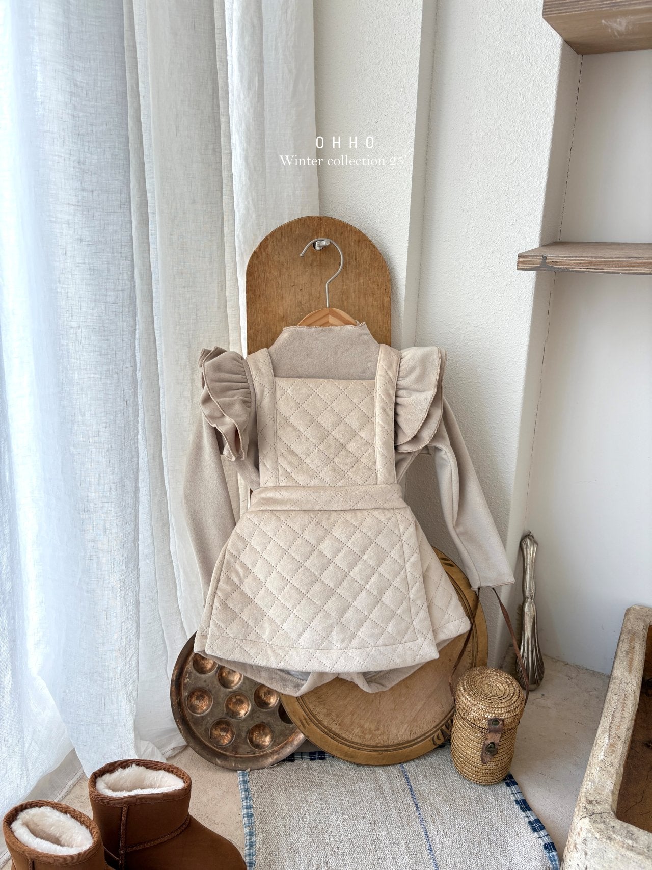 French velour wing T