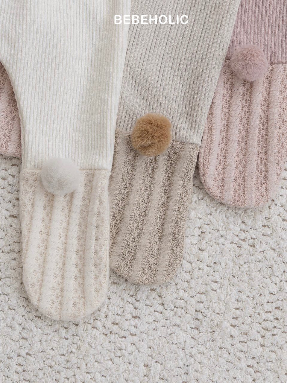 Pom pom texture leggings