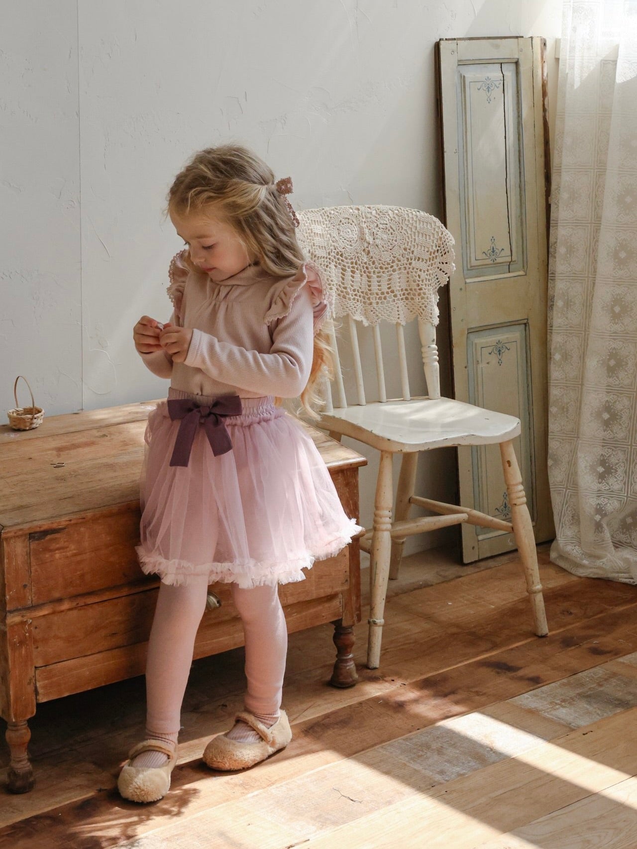 Lydia tulle leggings